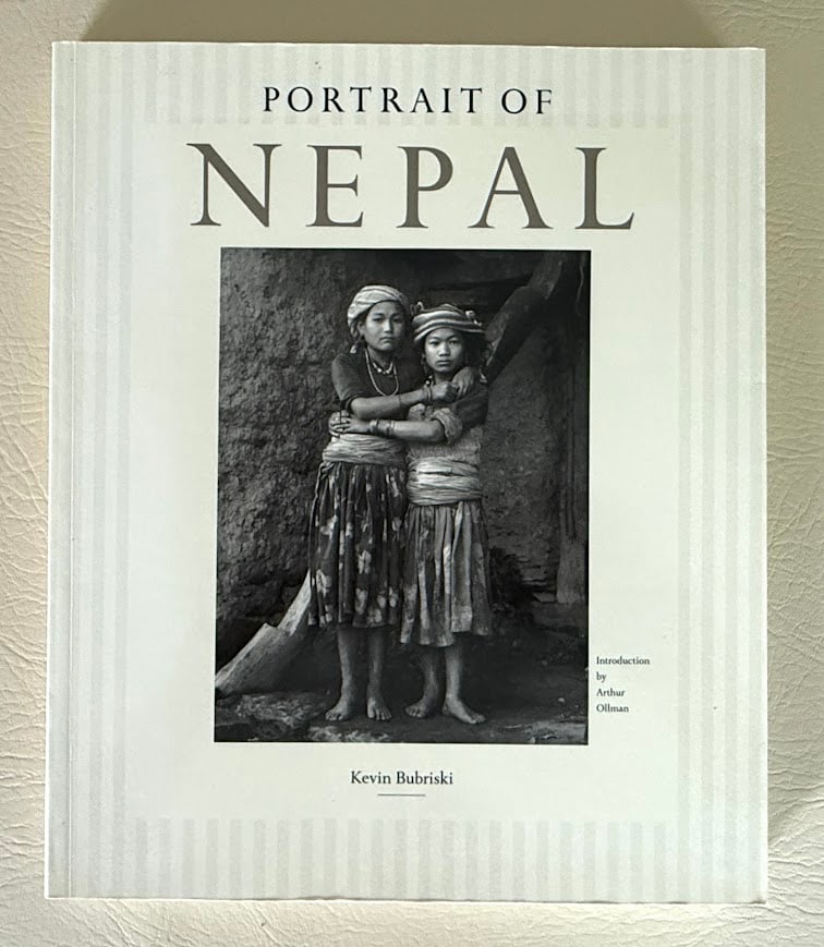 Portrait of Nepal, by Kevin Bubriski.: San Francisco: 1993. 4to; pictorial card covers; illustrated with photographs including a section of 85 plates; fine copy. First edition.