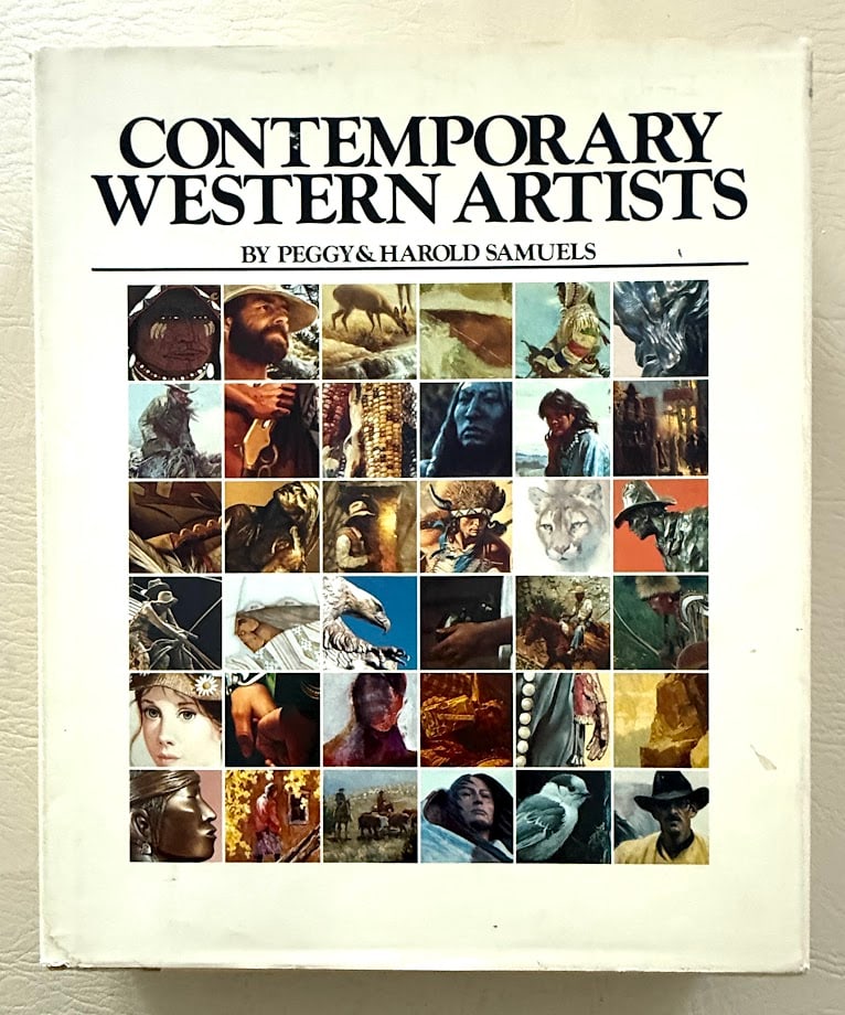 Contemporary Western Artists. Text by Peggy & Harold Samuels.: Washington, DC: 1982. Large 4to; 608pp; cloth backed boards; illustrated with hundreds of images; very good copy. A veritable encyclopedia of western artists.