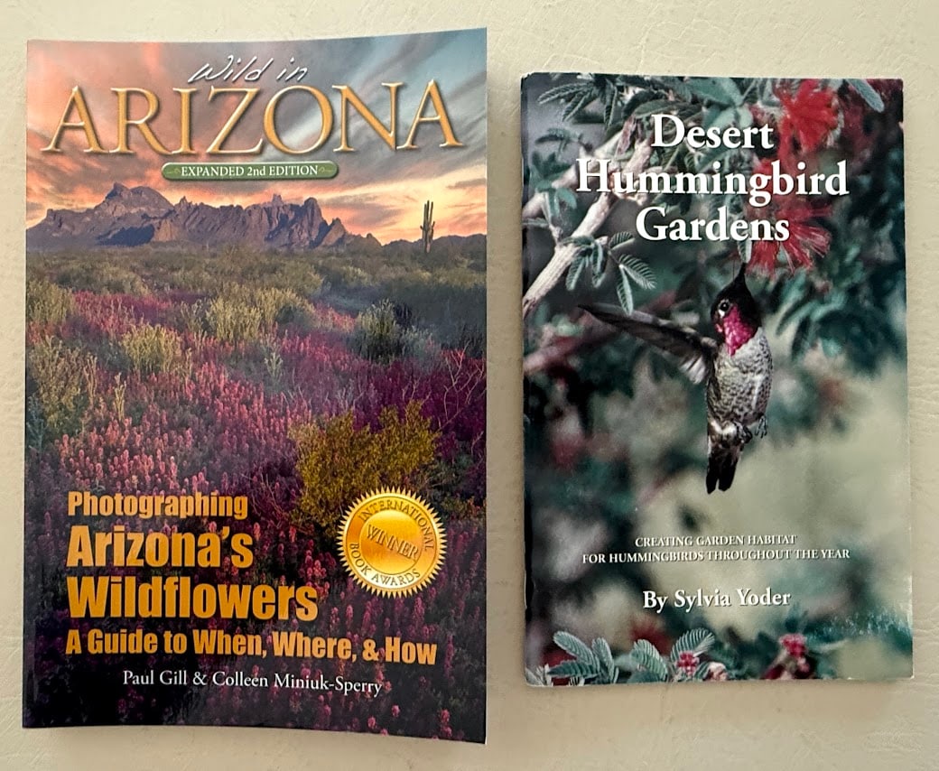 Arizona Wildflowers. Paul Gill & Colleen Miniuk-Sperry. Photographing Arizona's Wildflowers. A (1 of 3)