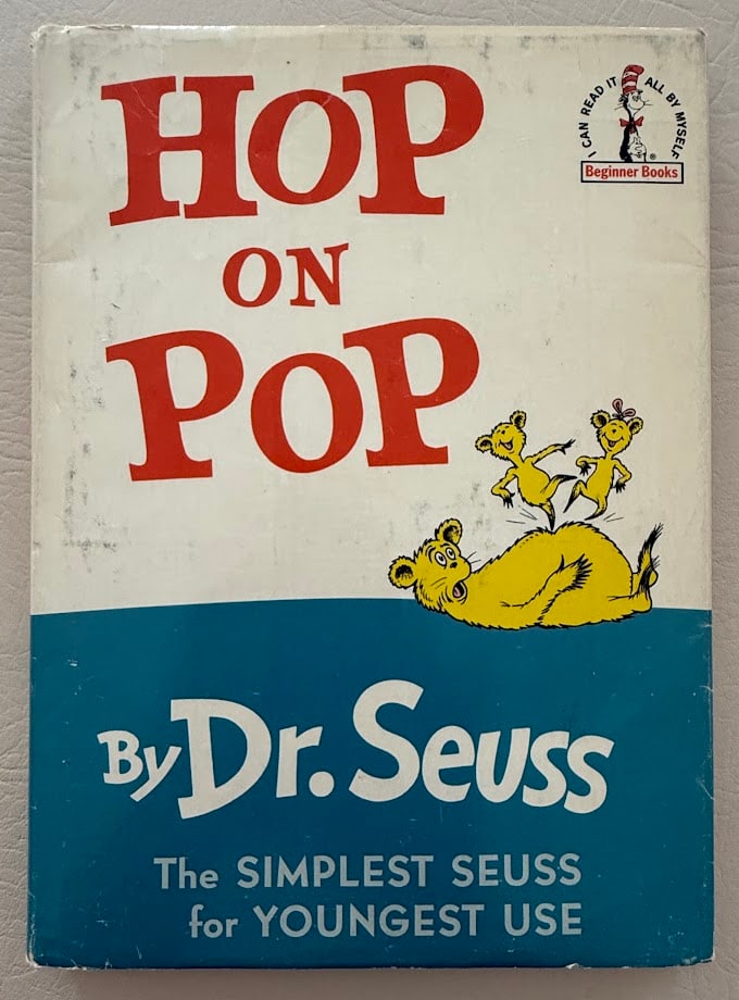 Dr. Seuss. Hop on Pop. (1 of 5)