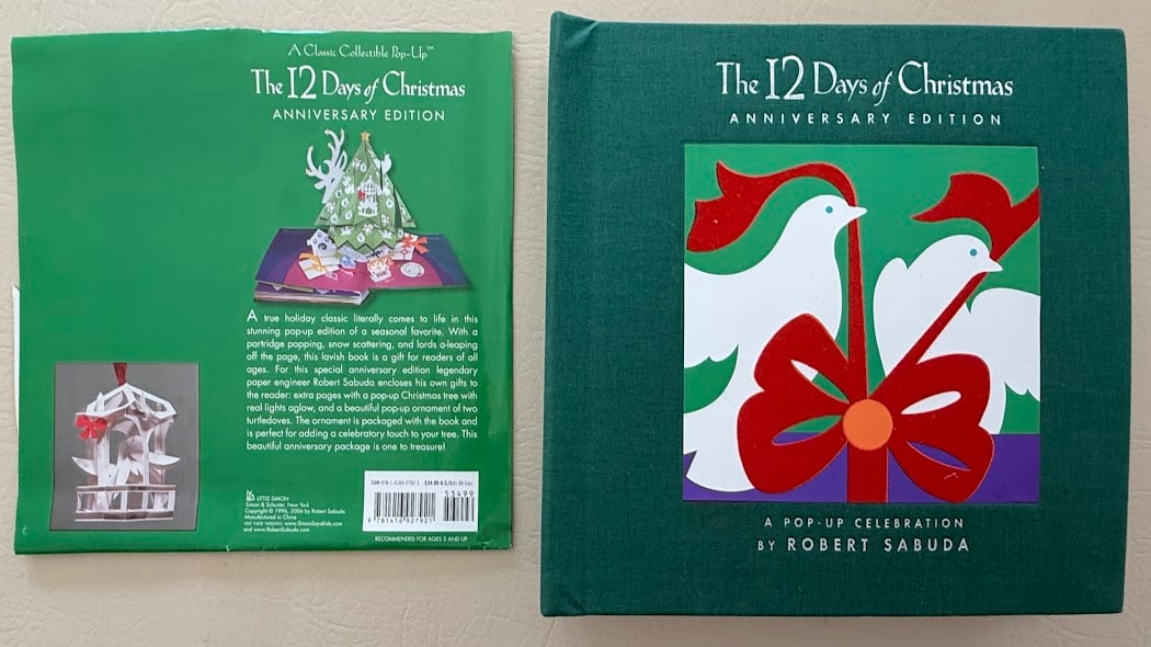 [POP-UP] Robert Sabuda. The 12 Days of Christmas. (1 of 6)