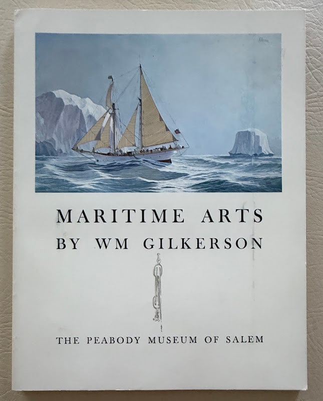 WM. Gilkerson. Maritime Arts. Paintings, Drawings, Scrimshaw. Signed. (1 of 6)