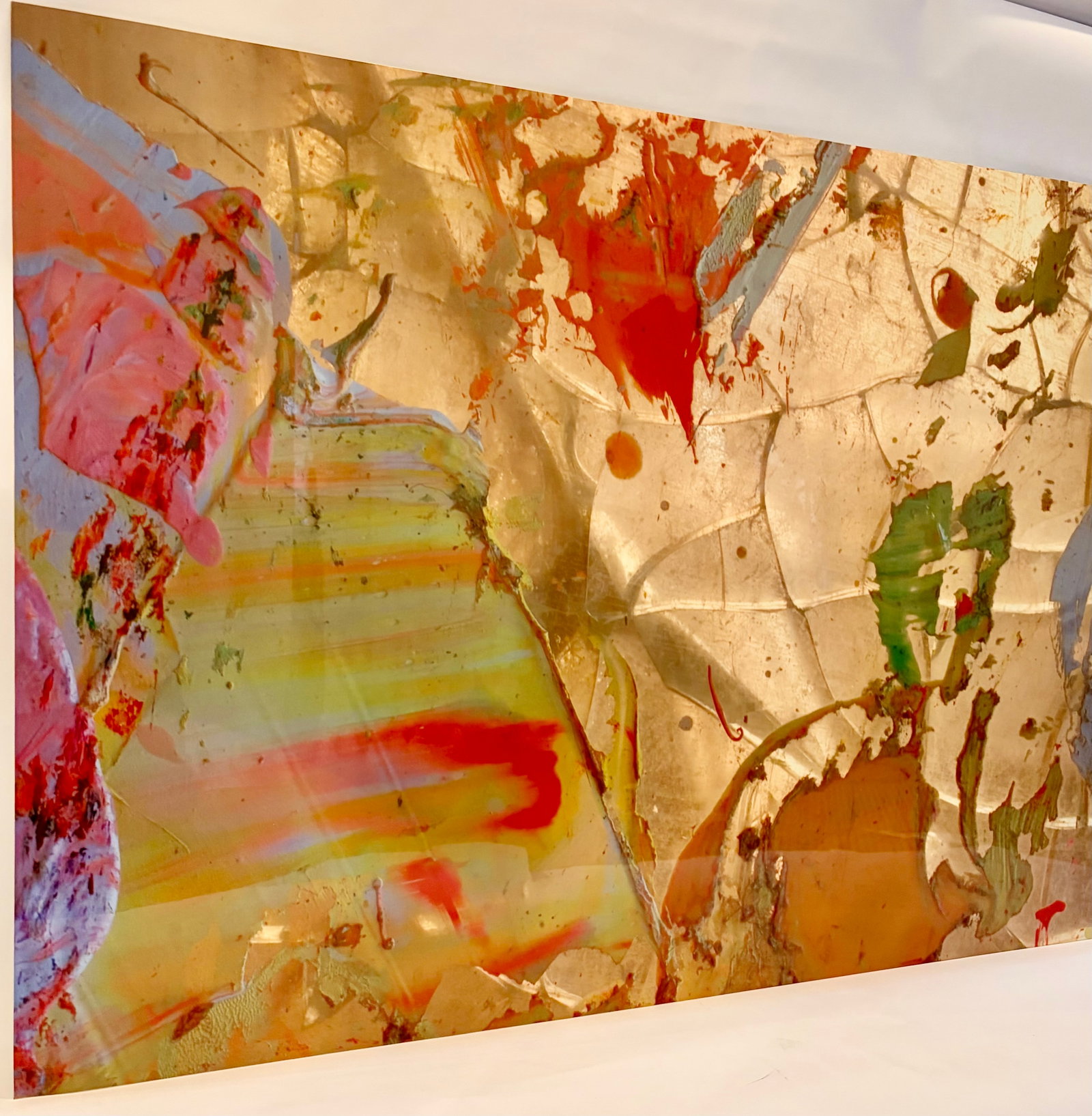 Julius Friedman Abstract Ink on Aluminum (1 of 9)