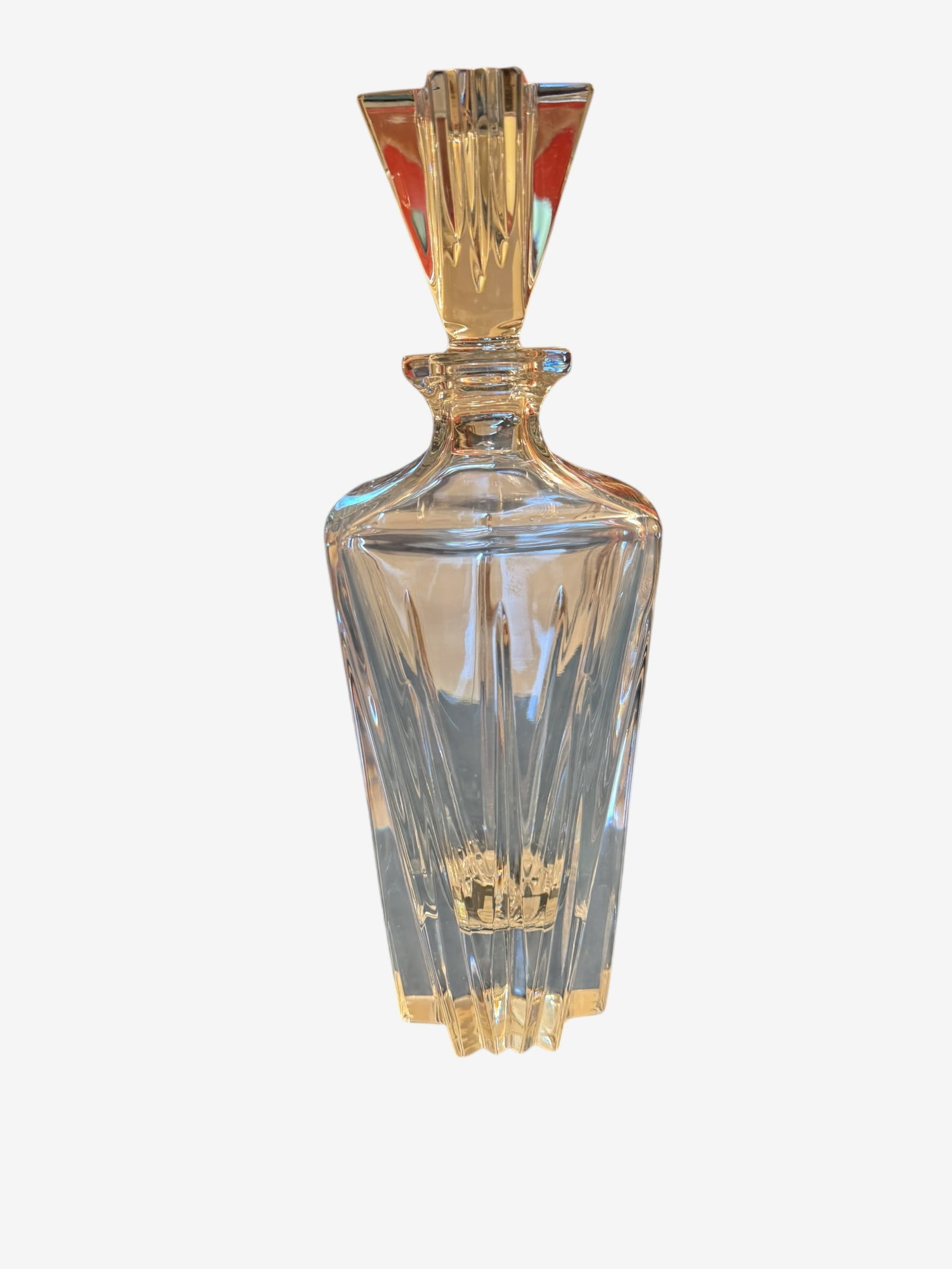Vintage Ovations "Crosswinds" Lead Crystal Decanter (1 of 3)