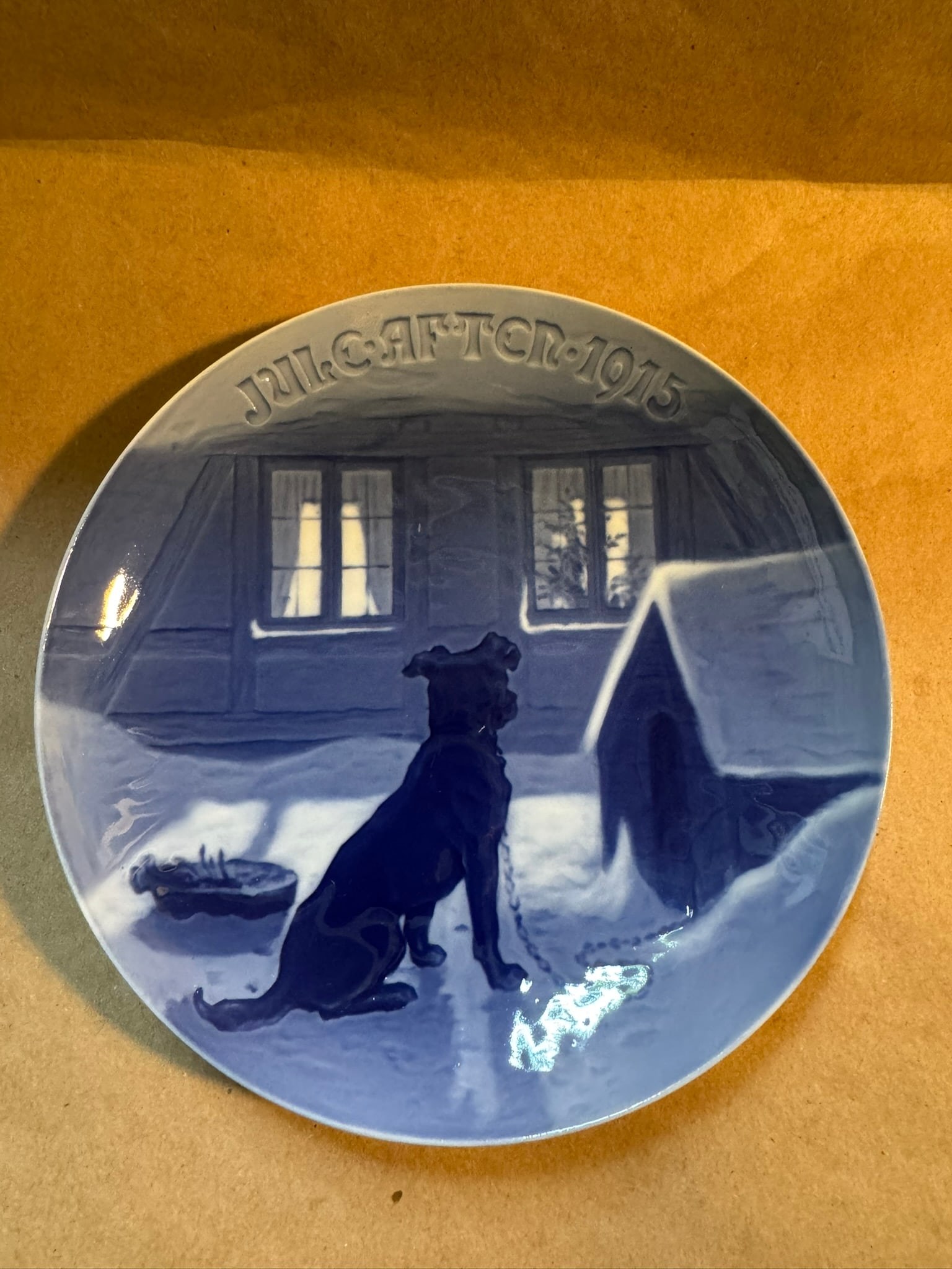 1915 - The Chained Dog getting a double Meal (1 of 3)