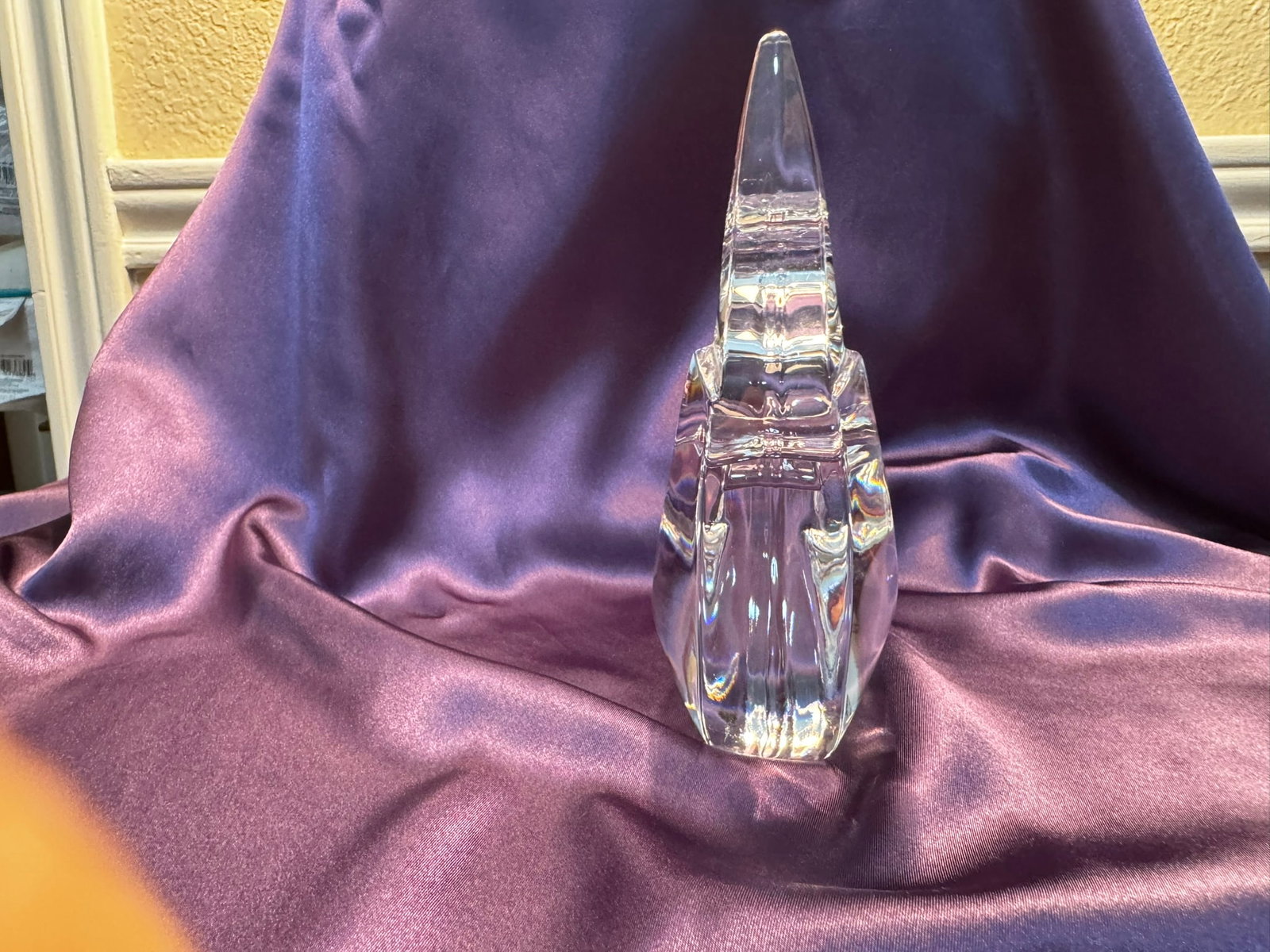 Orrefors Crystal Leaping Fish Figurine - 5