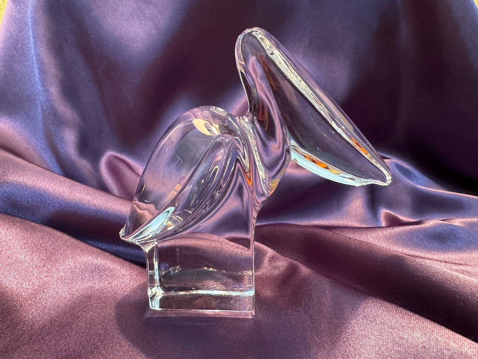 Orrefors Crystal Seagull Figurine (1 of 5)