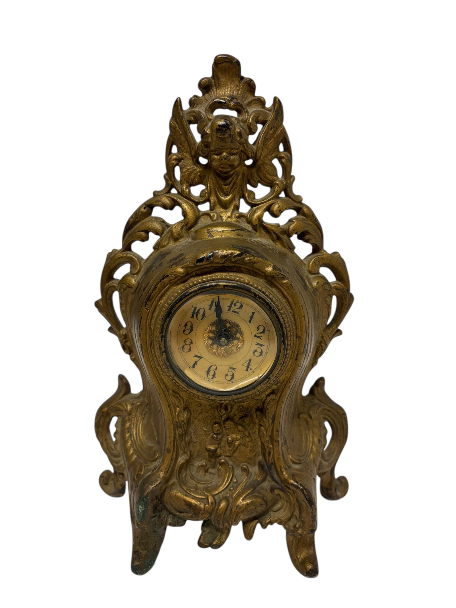 Victorian "Art Nouveau" Mantle Clock (1 of 7)