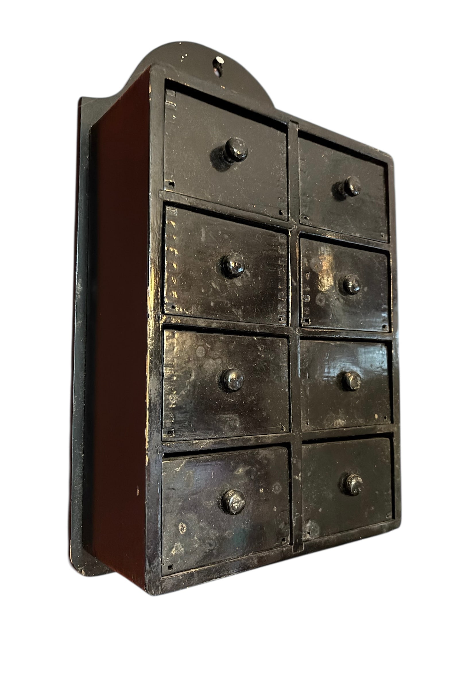 Small Vintage Wood Spice Cabinet (1 of 4)