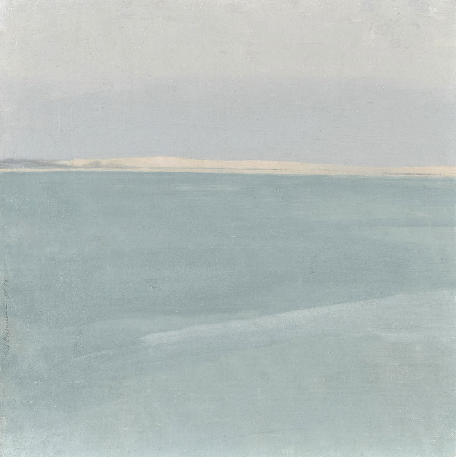 Edwin Walter Dickinson (1891-1978) Provincetown Harbor: Edwin Walter Dickinson (1891-1978) Provincetown Harbor (II) signed and dated 'EW Dickinson 1933' (lower center left) and signed and dated again and inscribed 'Provincetown' (on the reverse) oil on can