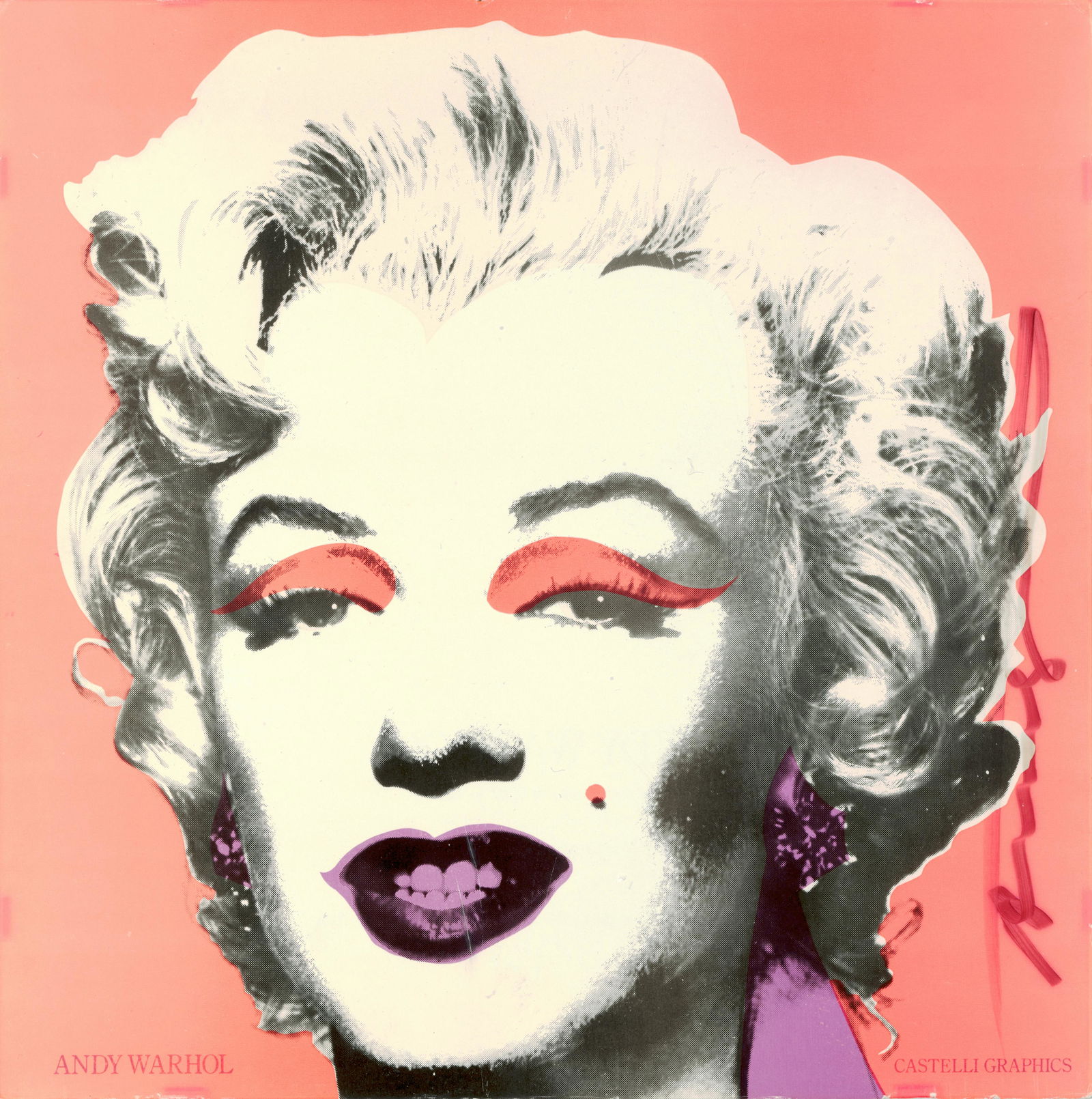 Andy Warhol (1928-1987); Marilyn Invitation (Castelli (1 of 1)
