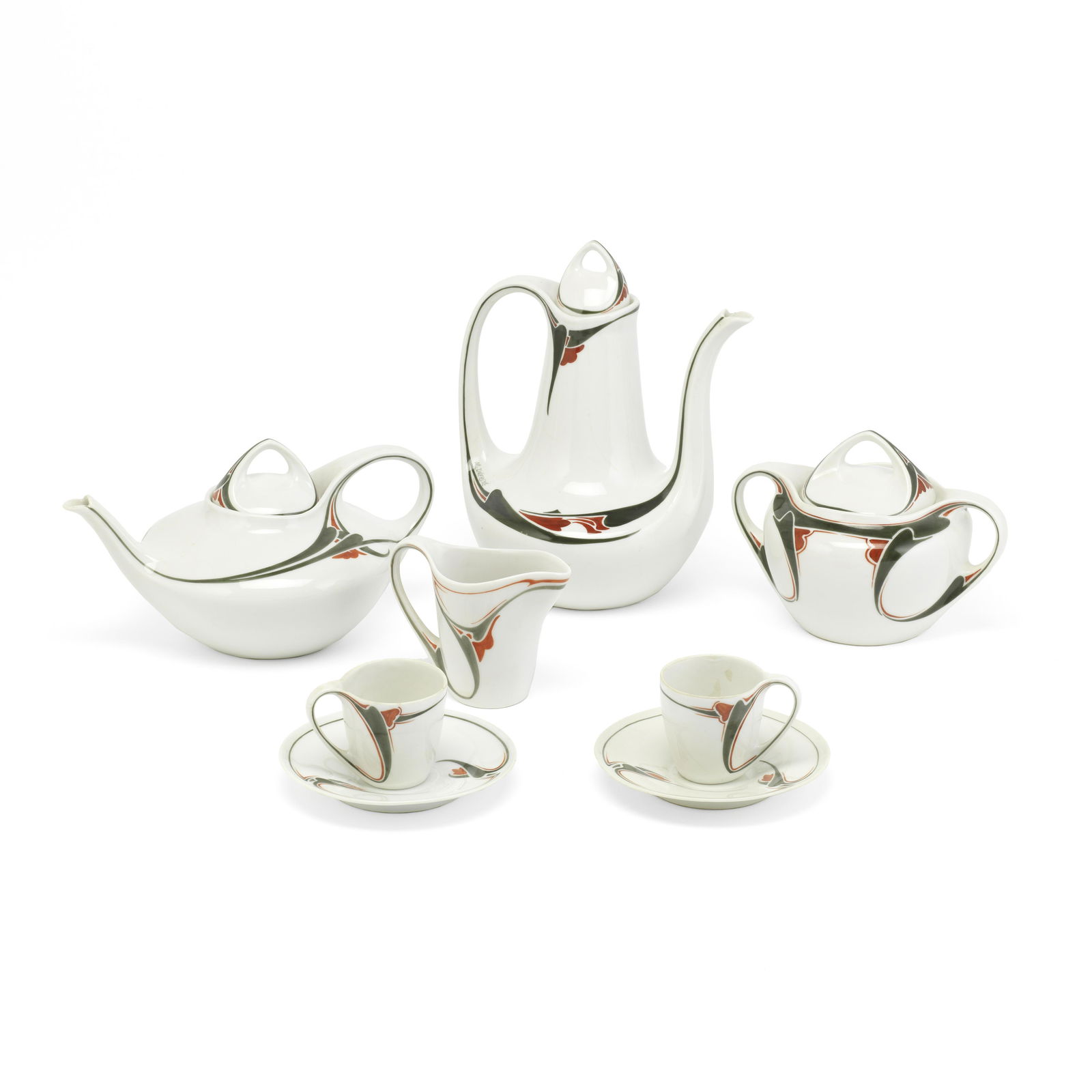 Maurice Dufrène Tea and coffee service, circa 1903 (1 of 1)