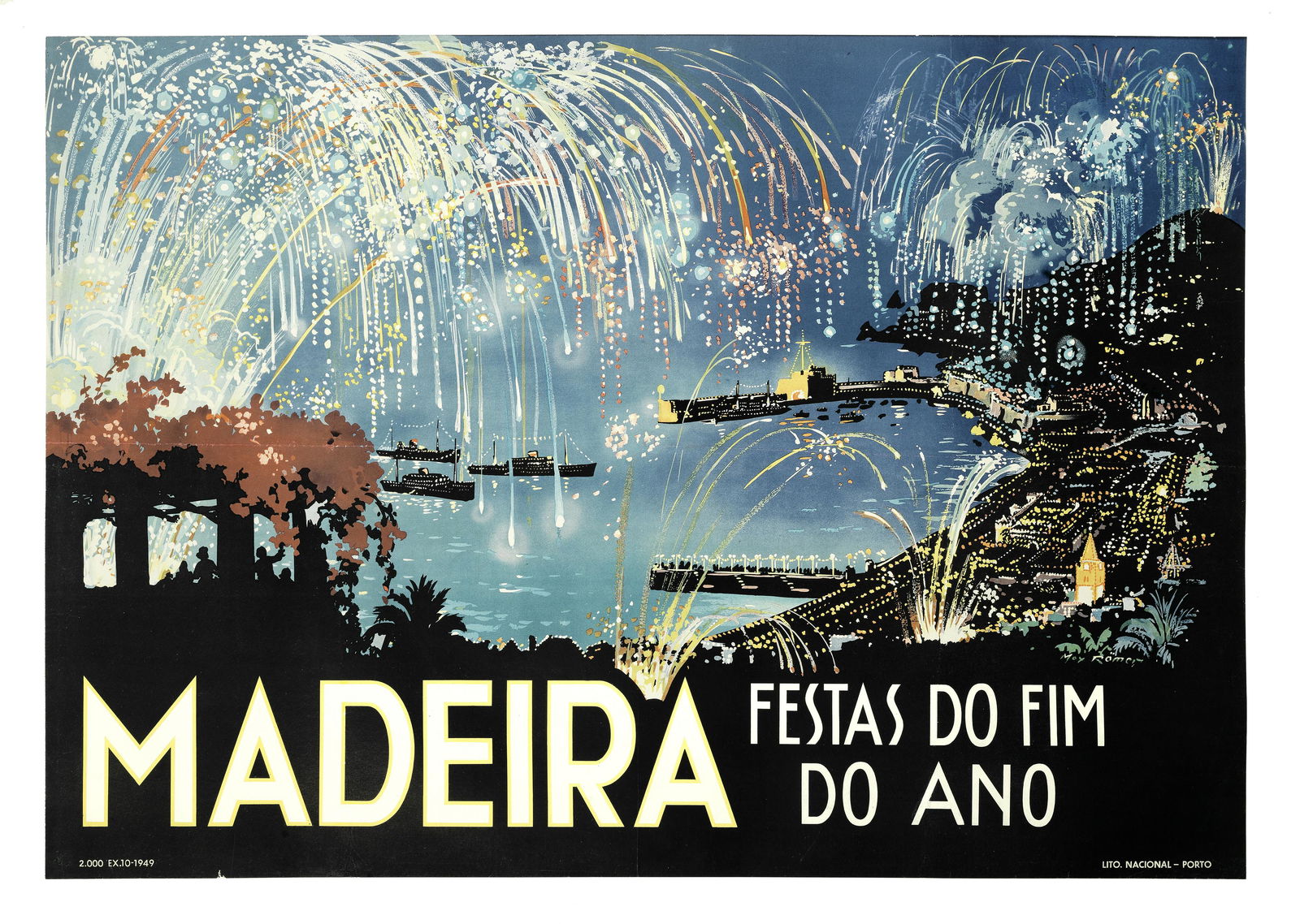 MAX RÖMER (1878-1960) MADEIRA, Feste do fim do ano (1 of 1)