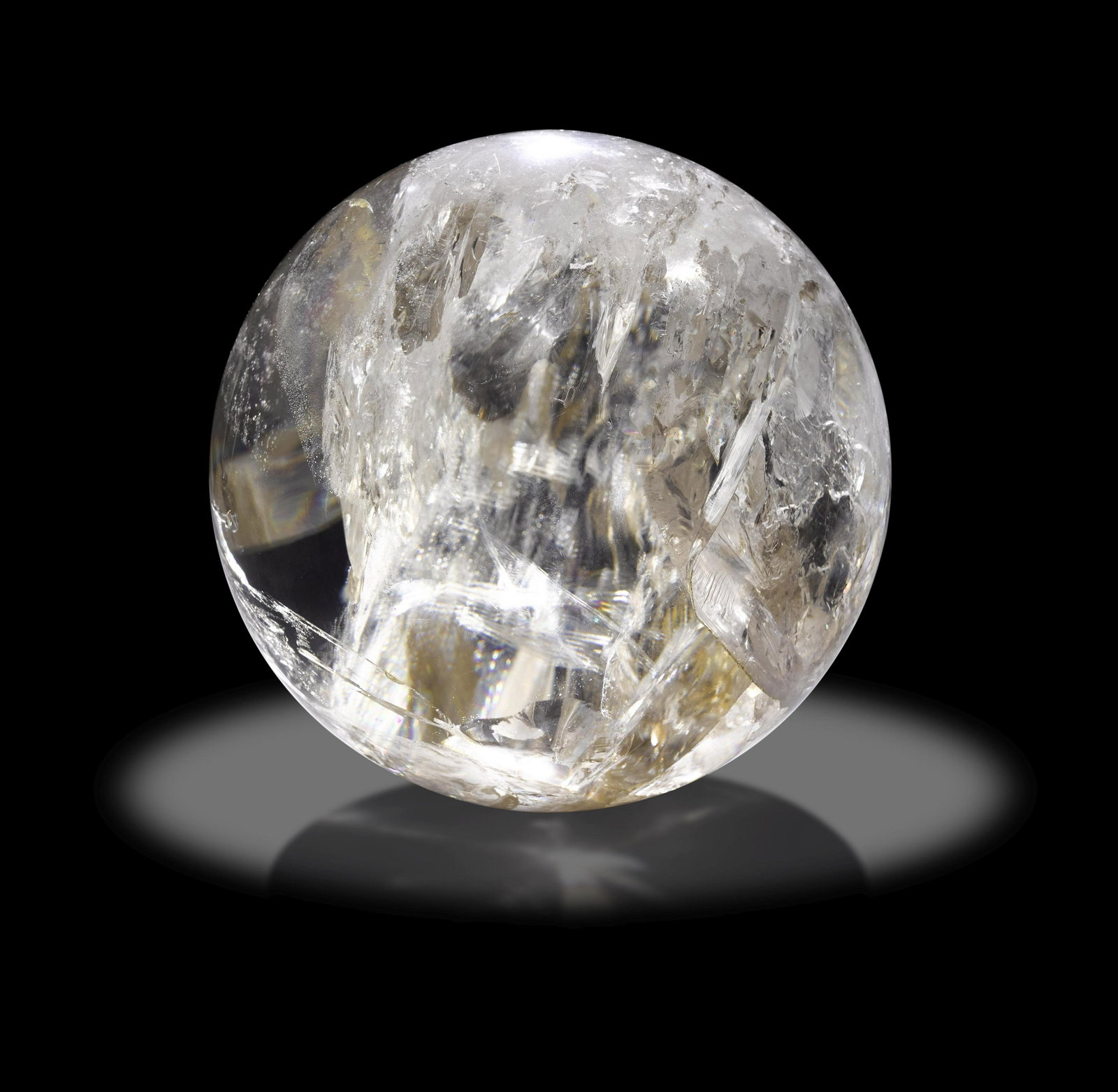 Rock Crystal Quartz Sphere (1 of 1)