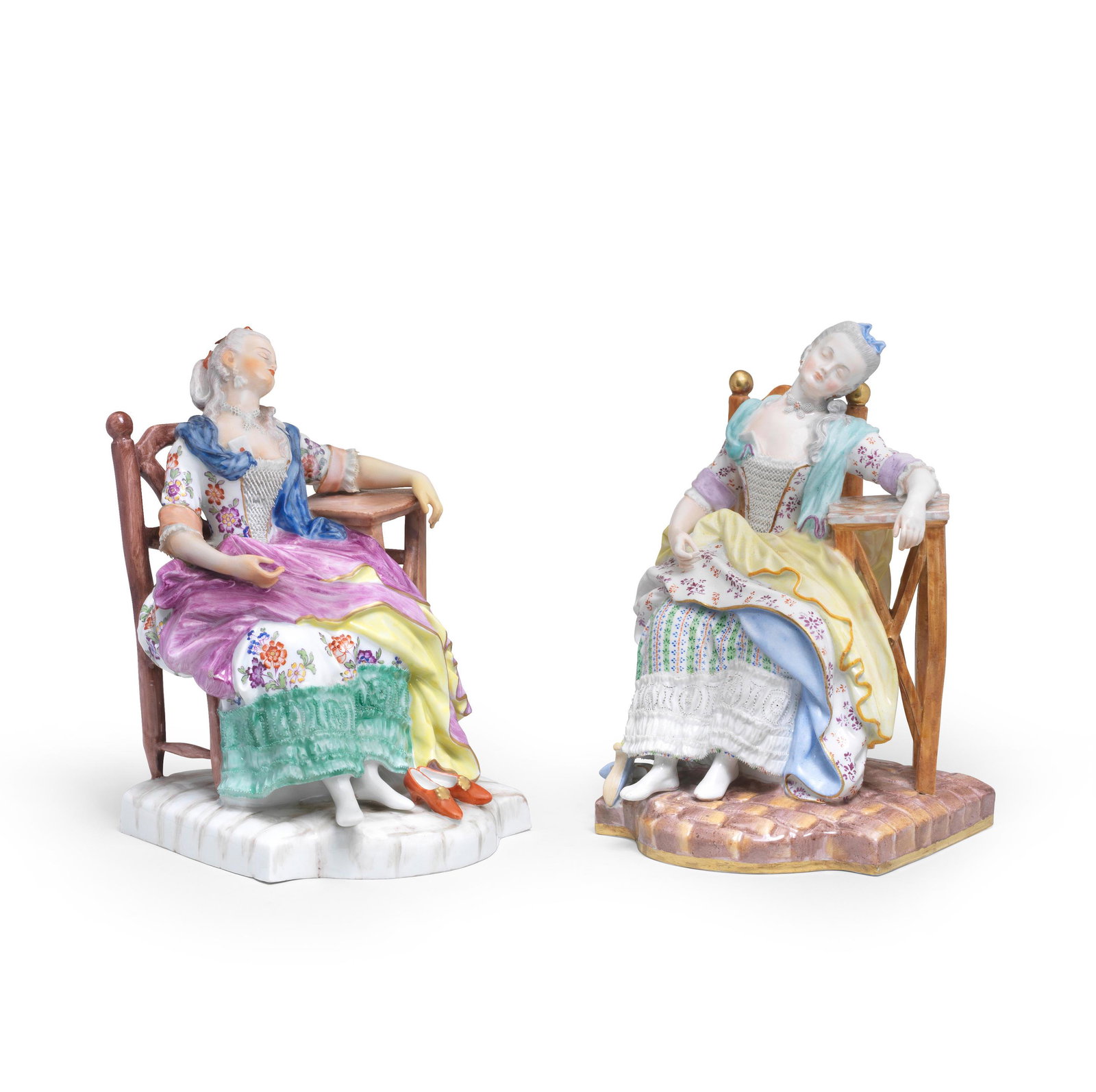 TWO FIGURES OF A SLEEPING WOMAN, LATE 19TH/EARLY 20TH (1 of 1)