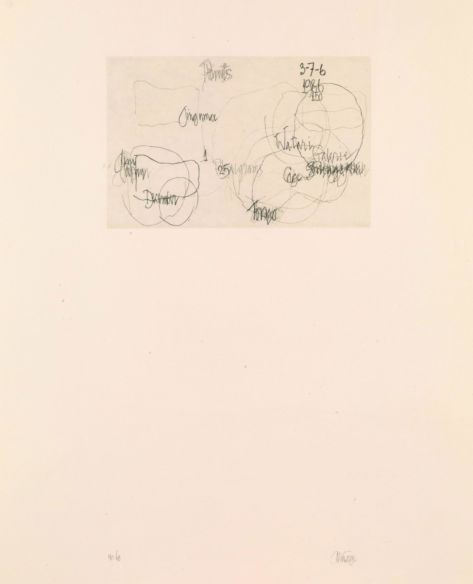 JOHN CAGE (1912-1992) (1 of 1)