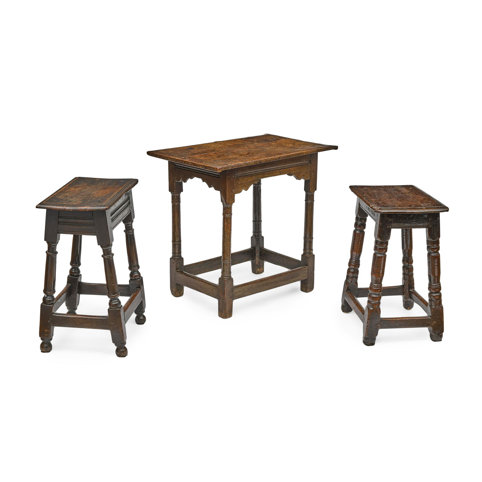 AN ENGLISH OAK TAVERN TABLE18th century (1 of 1)