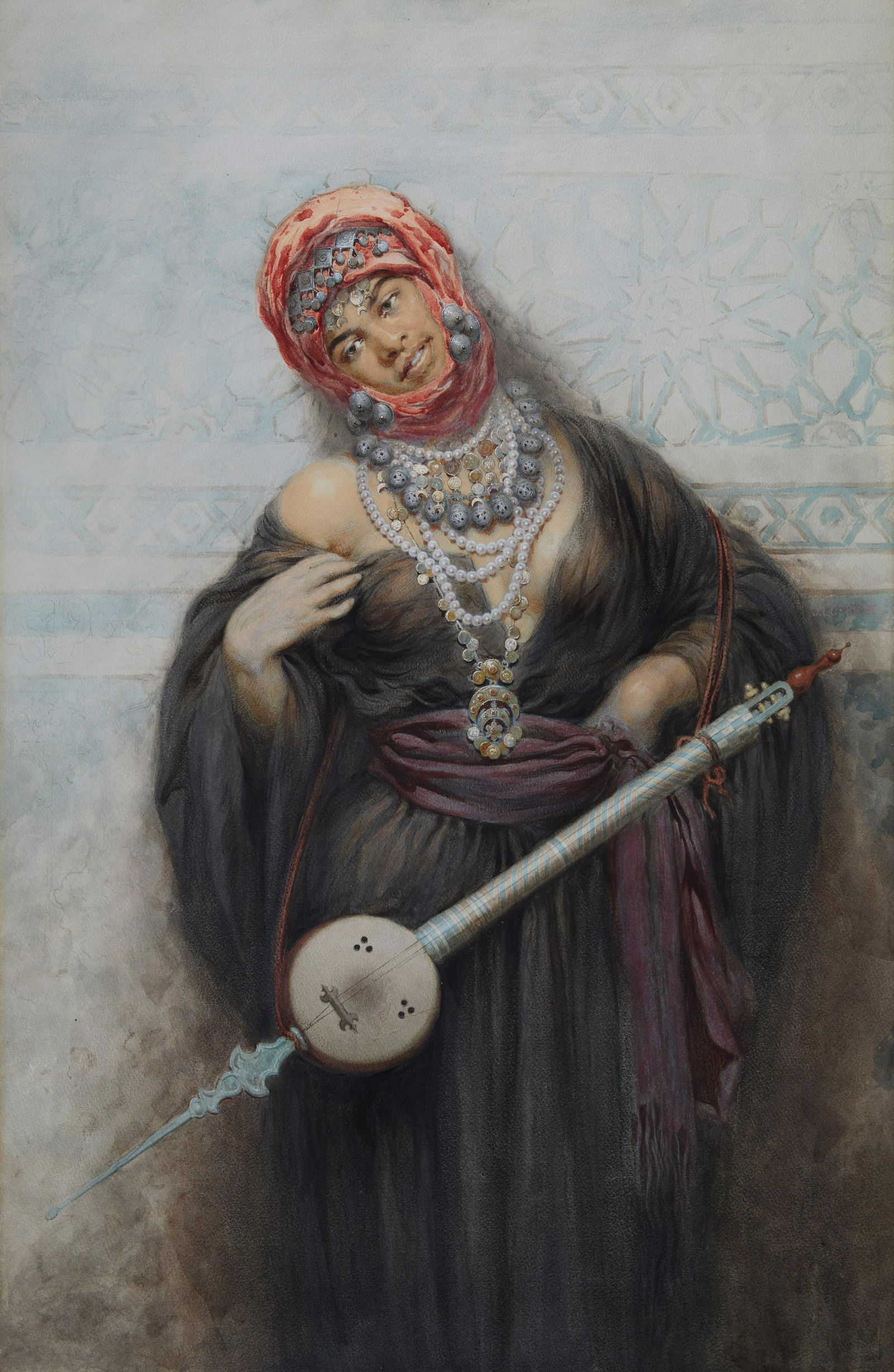 Italian School (19th/20th Century) An Algerian woman (1 of 2)