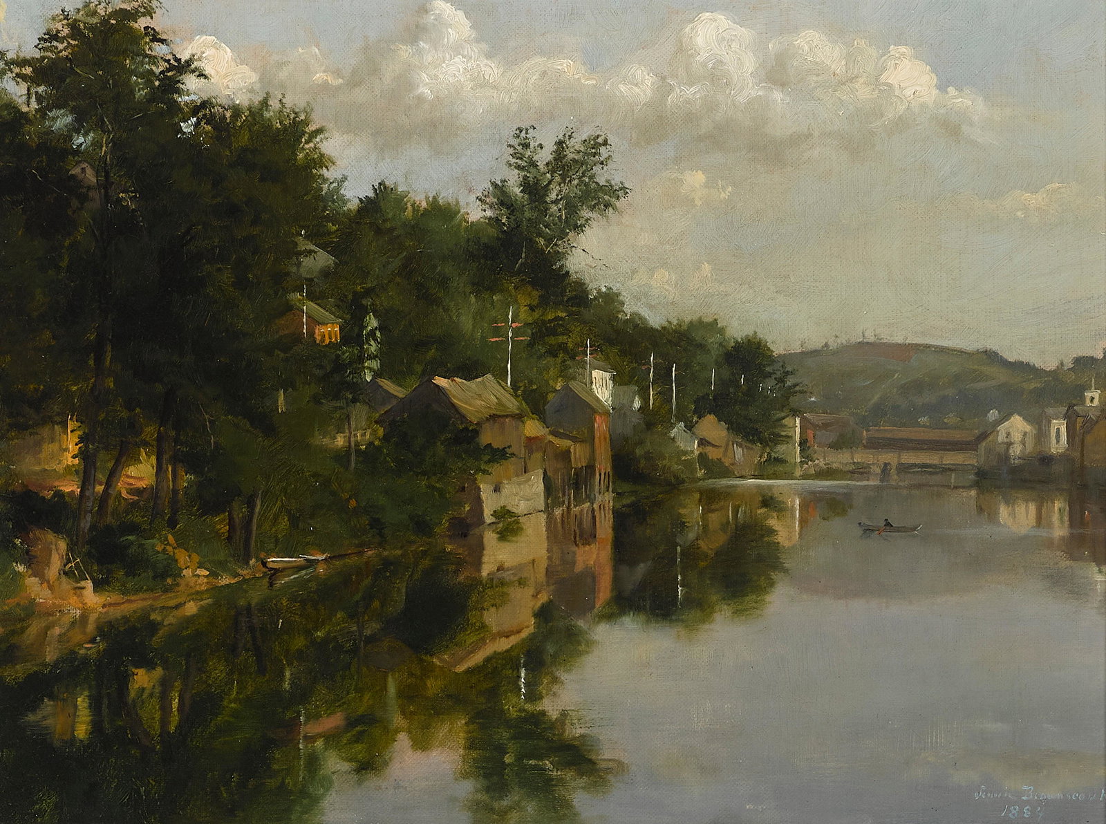 Jennie Augusta Brownscombe (American, 1850-1936) Along (1 of 1)