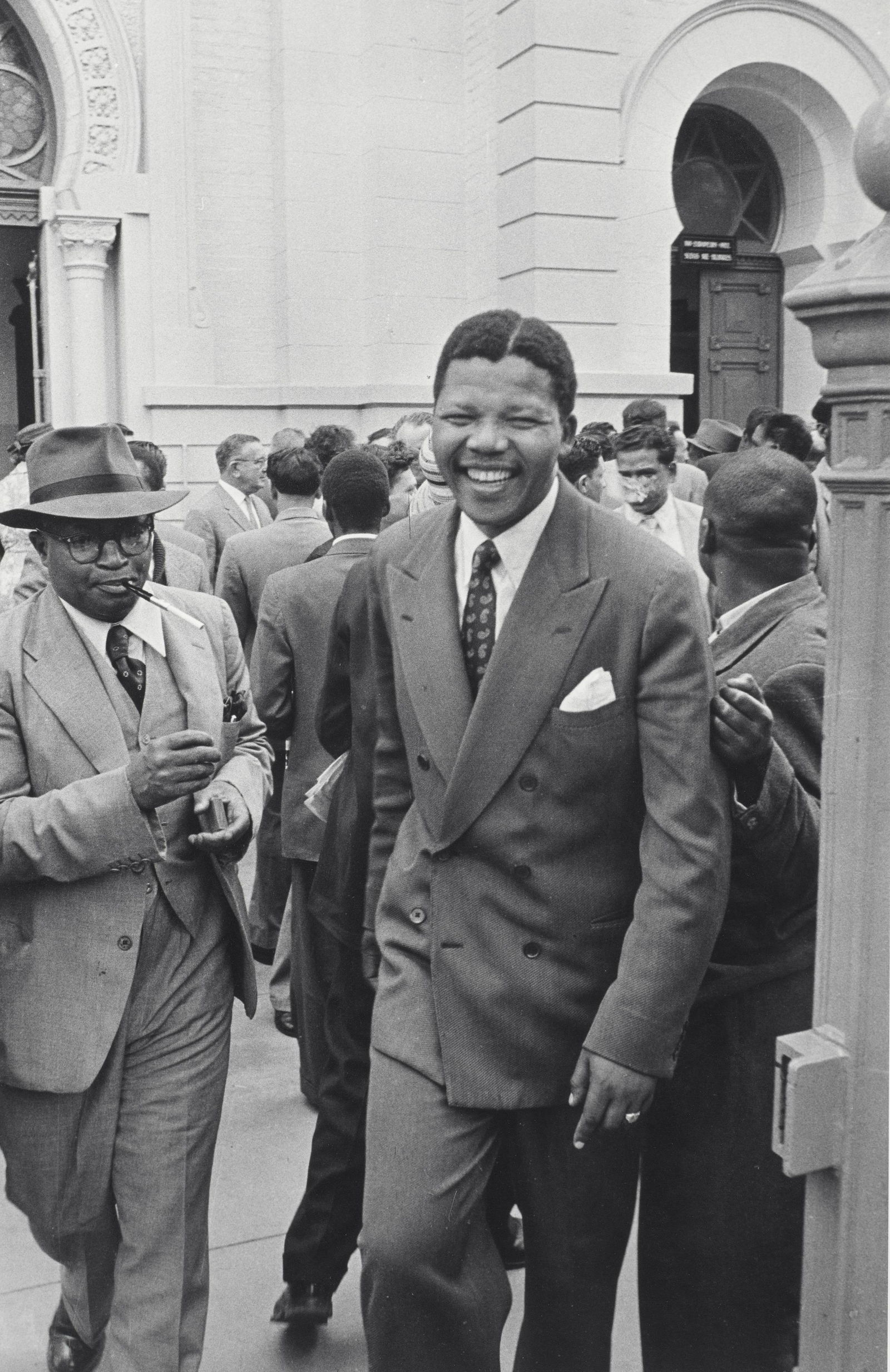 Jürgen Schadeberg (1931-2020); Nelson Mandela and (1 of 2)