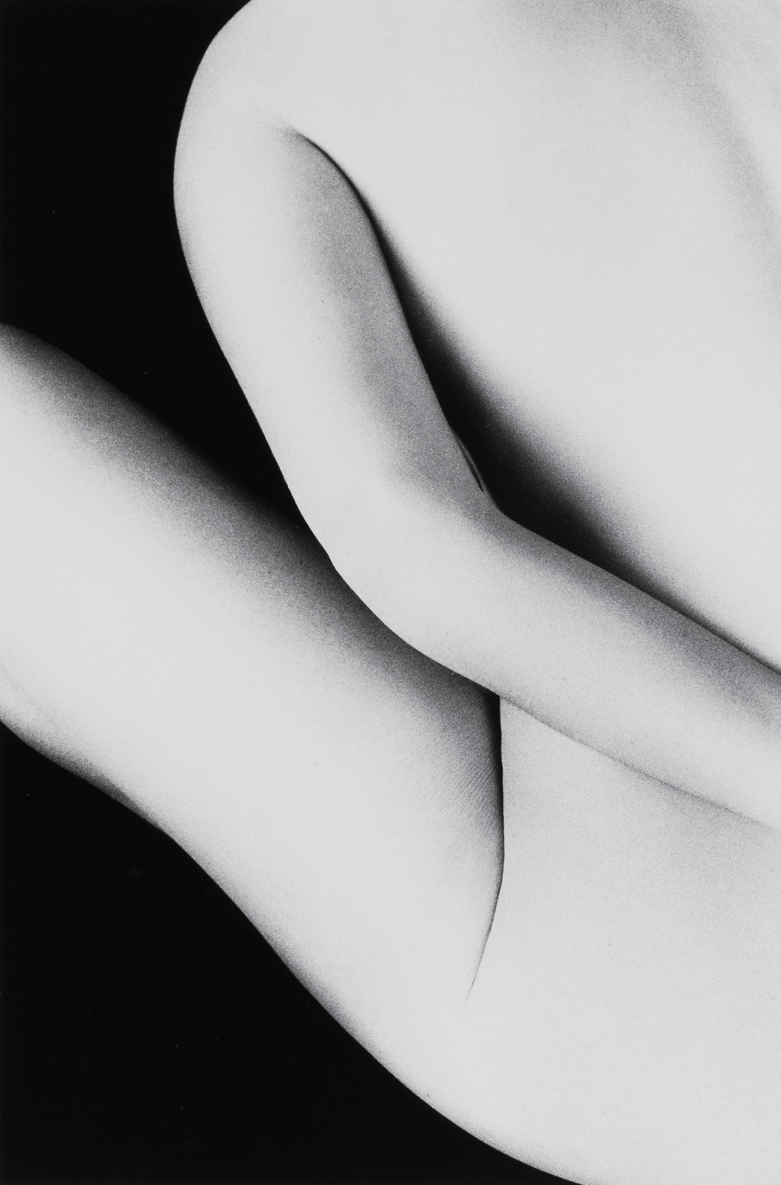 Ralph Gibson (American, born 1939); Untitled Nude from: Ralph Gibson (American, born 1939) Untitled Nude from 'In Situ', 1958 Gelatin silver print, printed later, signed, dated and numbered '31/50' in pencil on the verso. 12 1/2 x 8 3/8in (31.8 x 21.2cm)