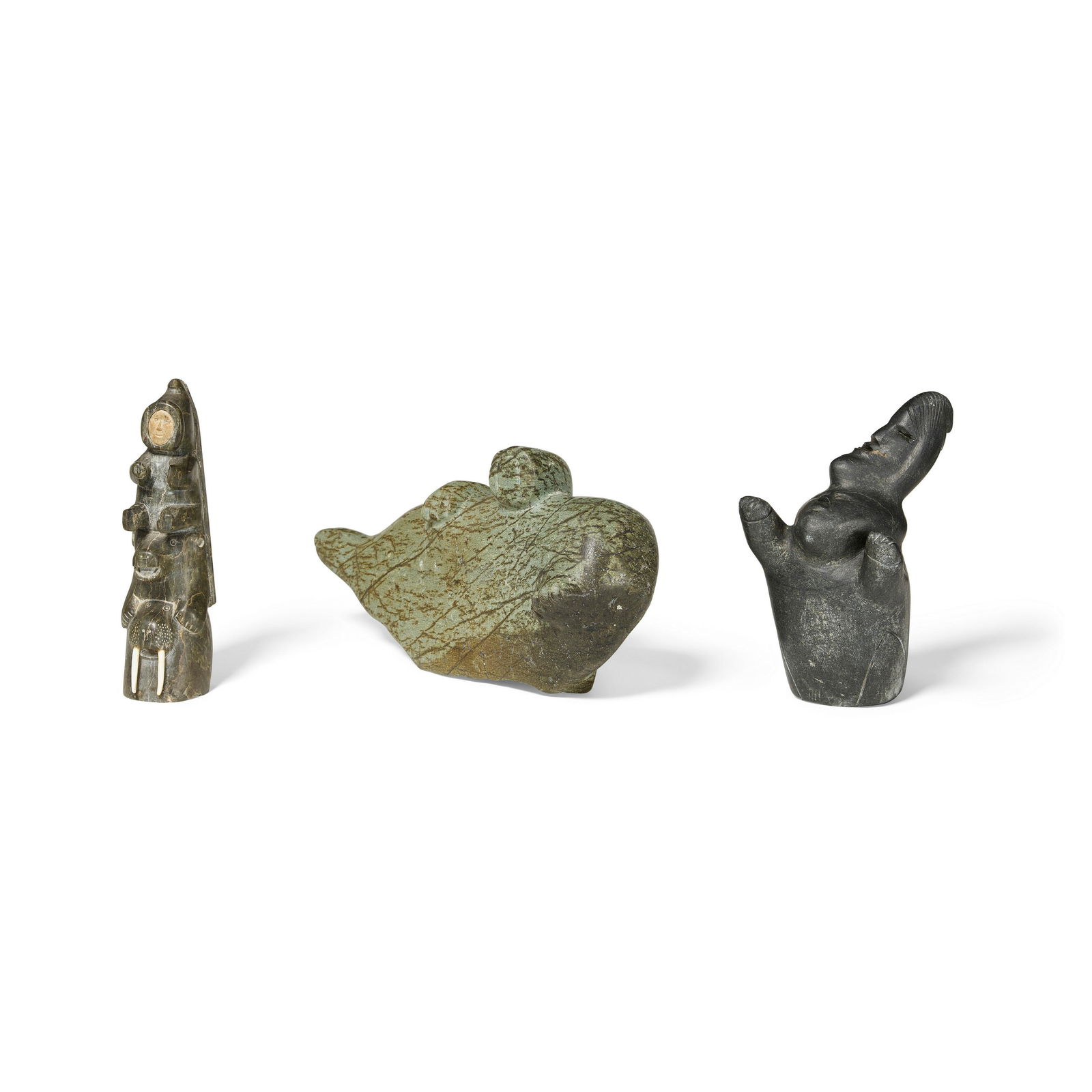 Three Inuit carvings (1 of 3)