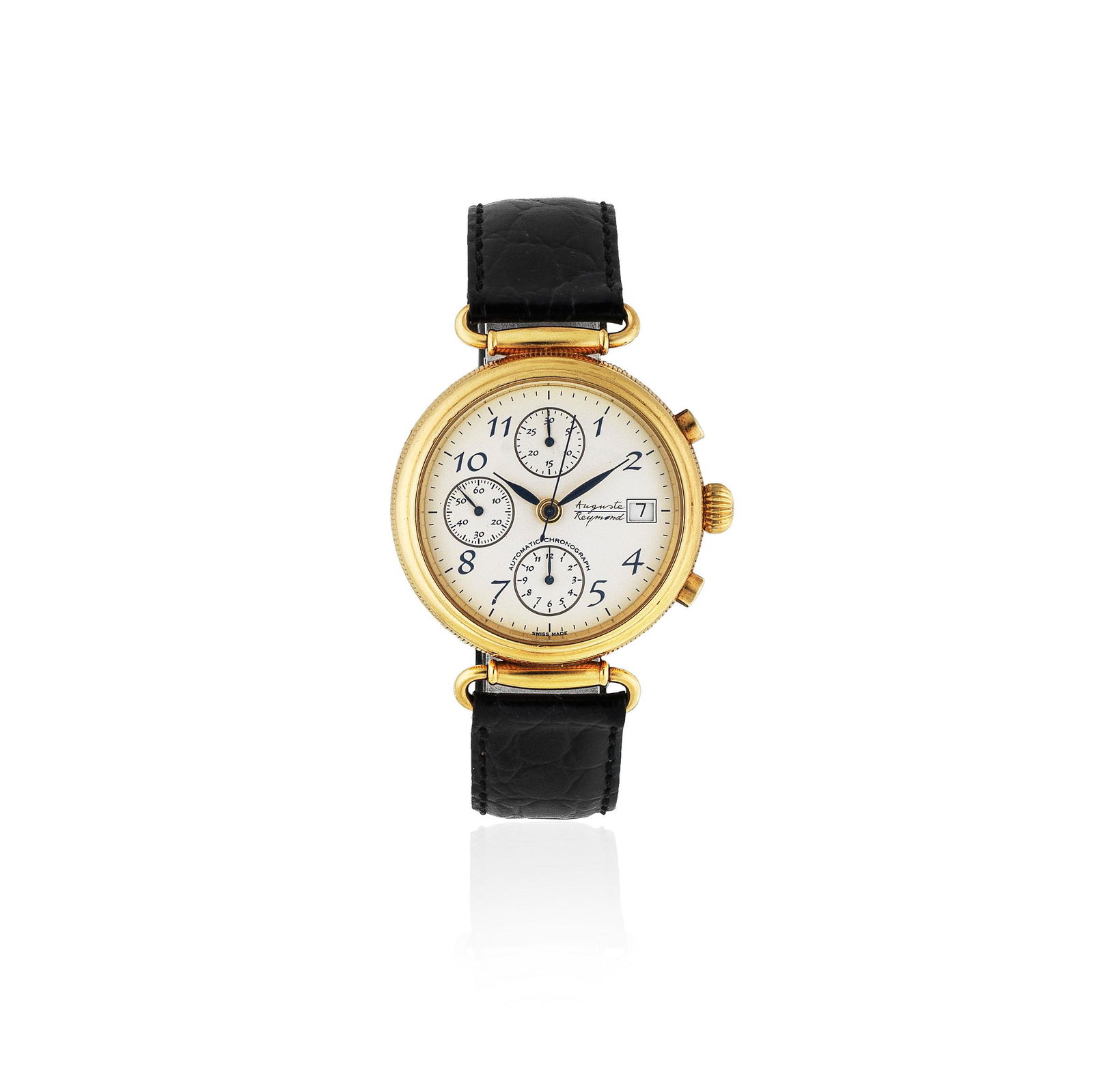 Auguste Reymond. An 18K gold automatic calendar (1 of 1)