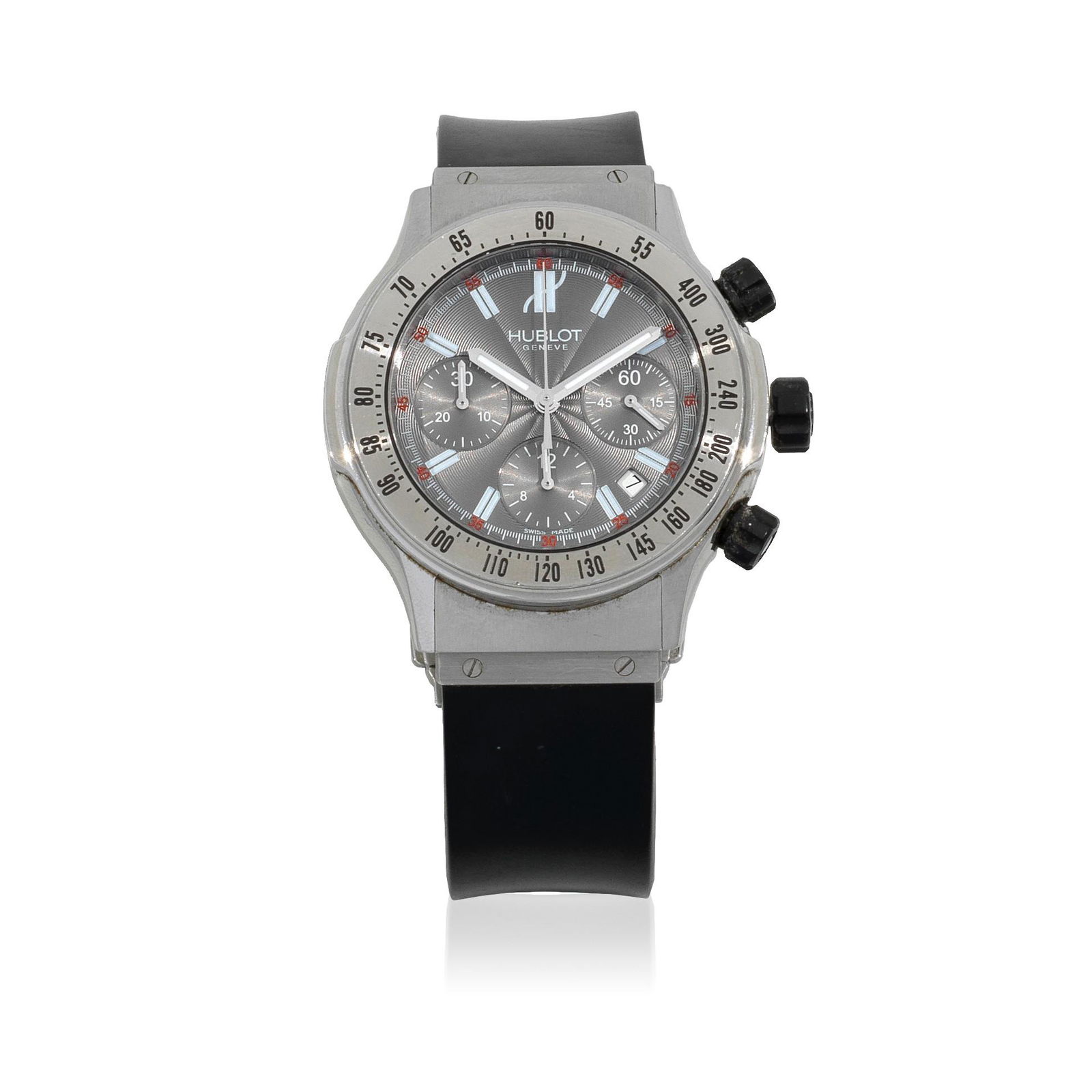 Hublot. A stainless steel automatic calendar (1 of 1)