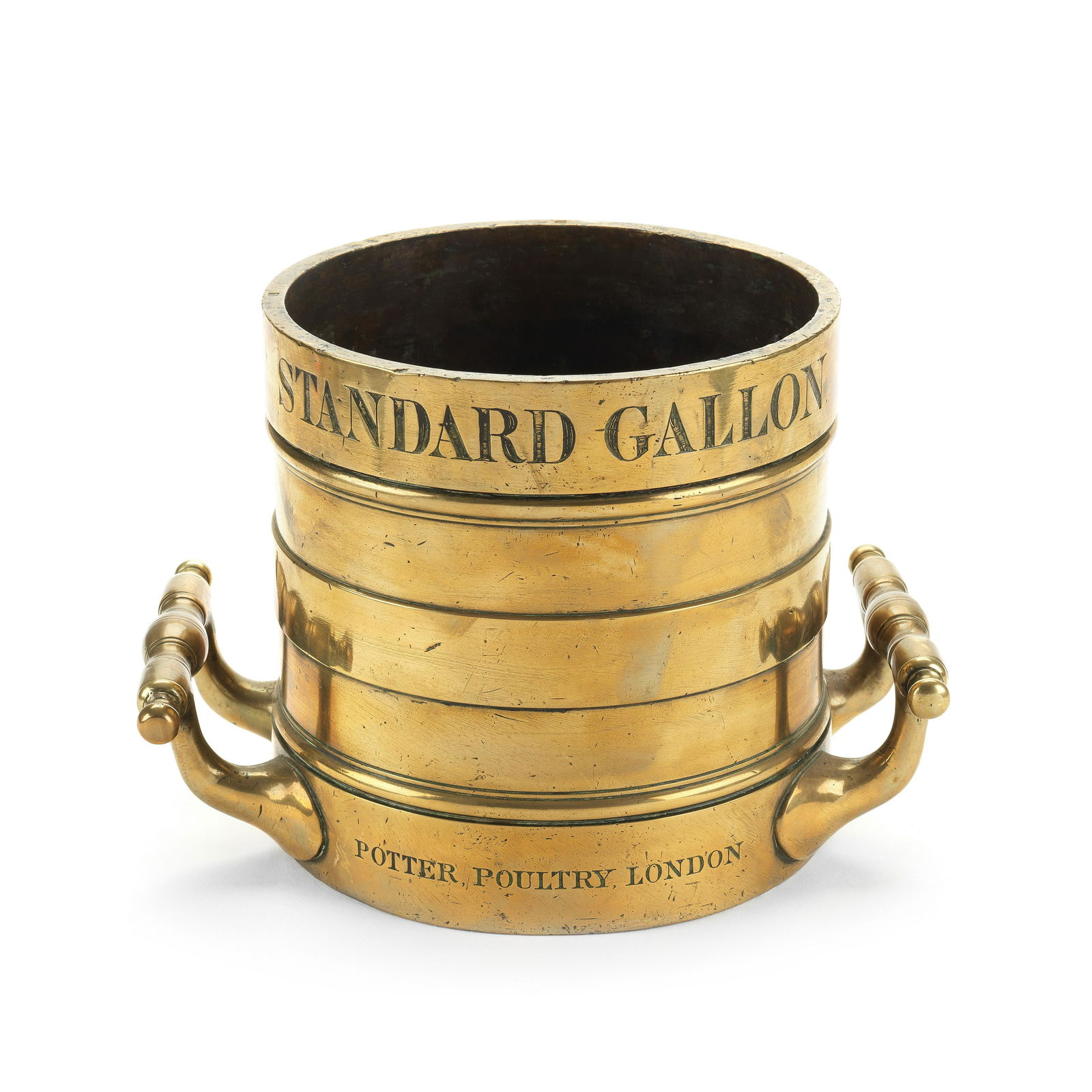 A Mid-19th Century Brass Alloy Imperial Standard (1 of 1)