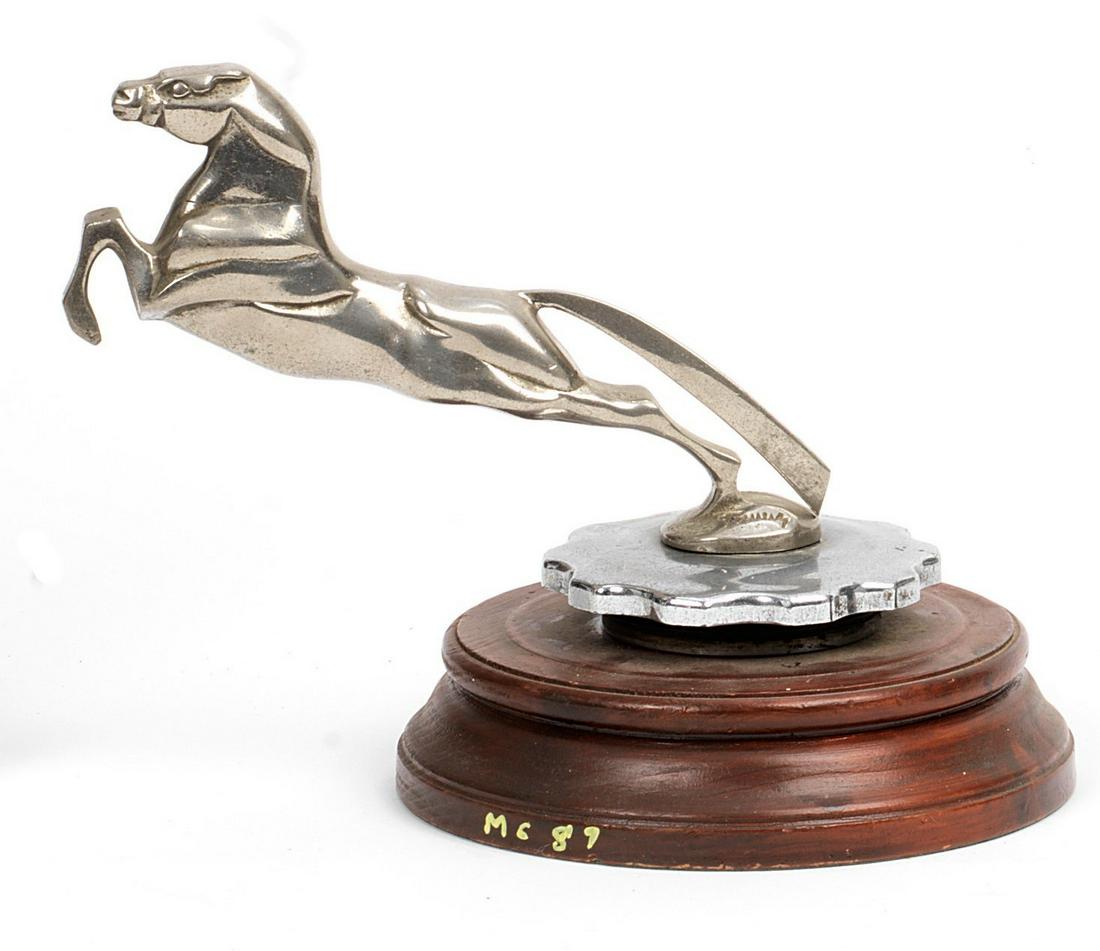 AN ART DECO 'LEAPING HORSE' MASCOT BY FRANNY, FRENCH, (1 of 1)