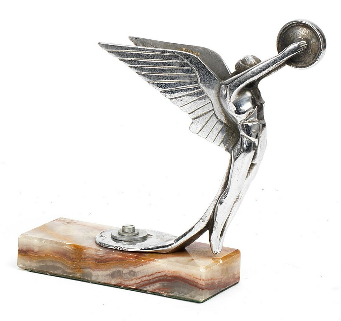 A 'SPIRIT OF TRIUMPH' MASCOT BY FENTONS OF ISLINGTON, (1 of 1)