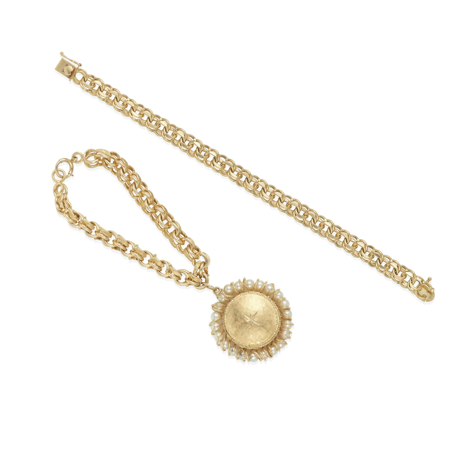 TWO 14K GOLD BRACELETS (1 of 3)