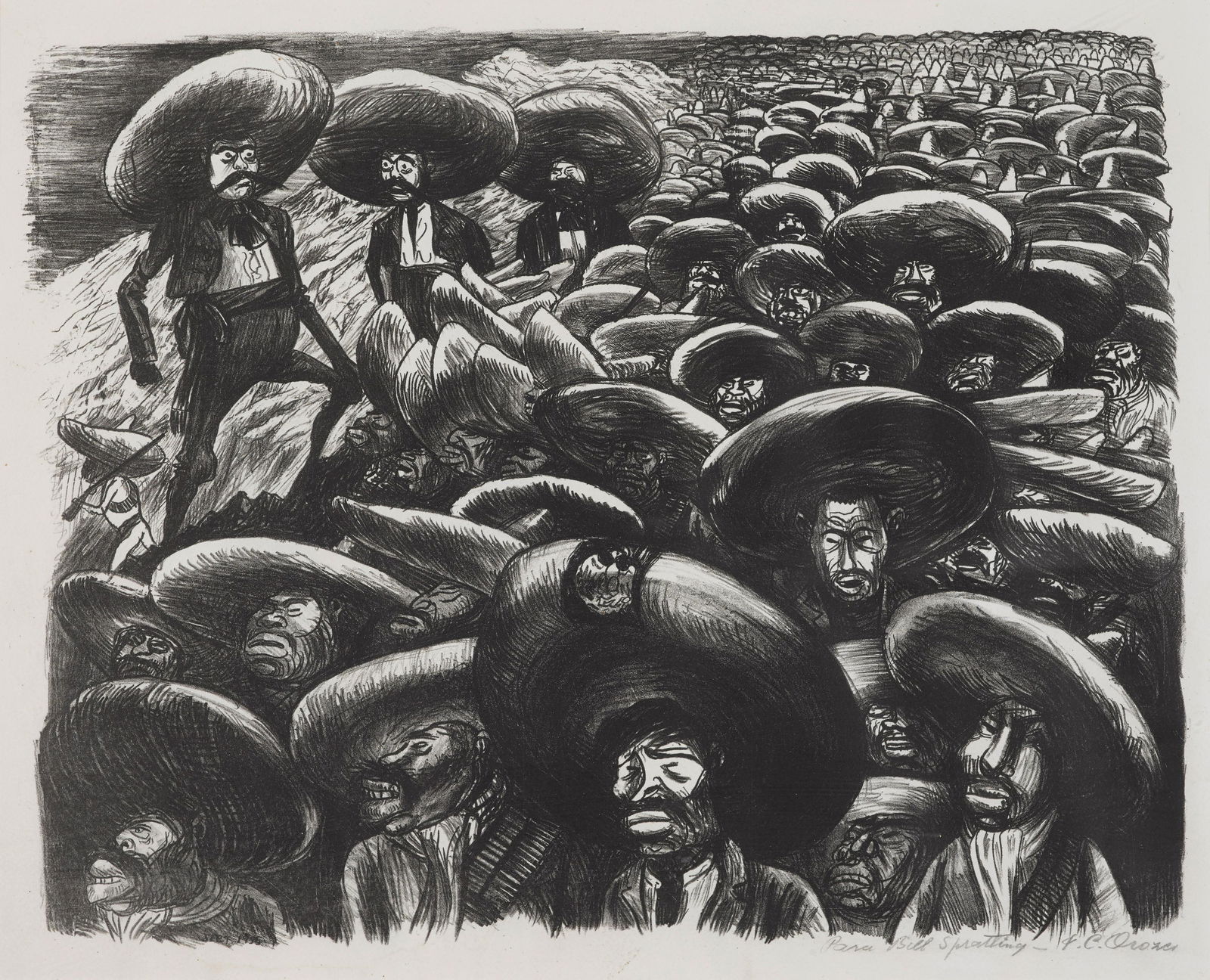 JOSÉ CLEMENTE OROZCO (1883-1949); Zapatistas (1 of 1)