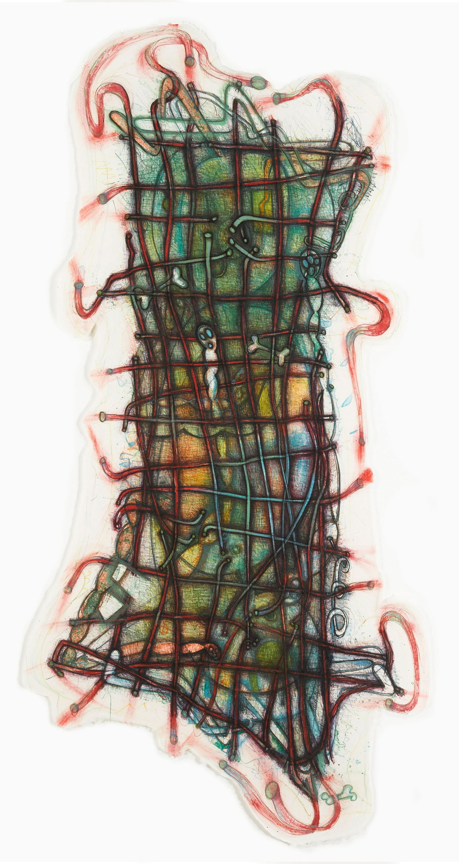 ELIZABETH MURRAY (1940-2007); Wiggle Manhattan (1 of 2)