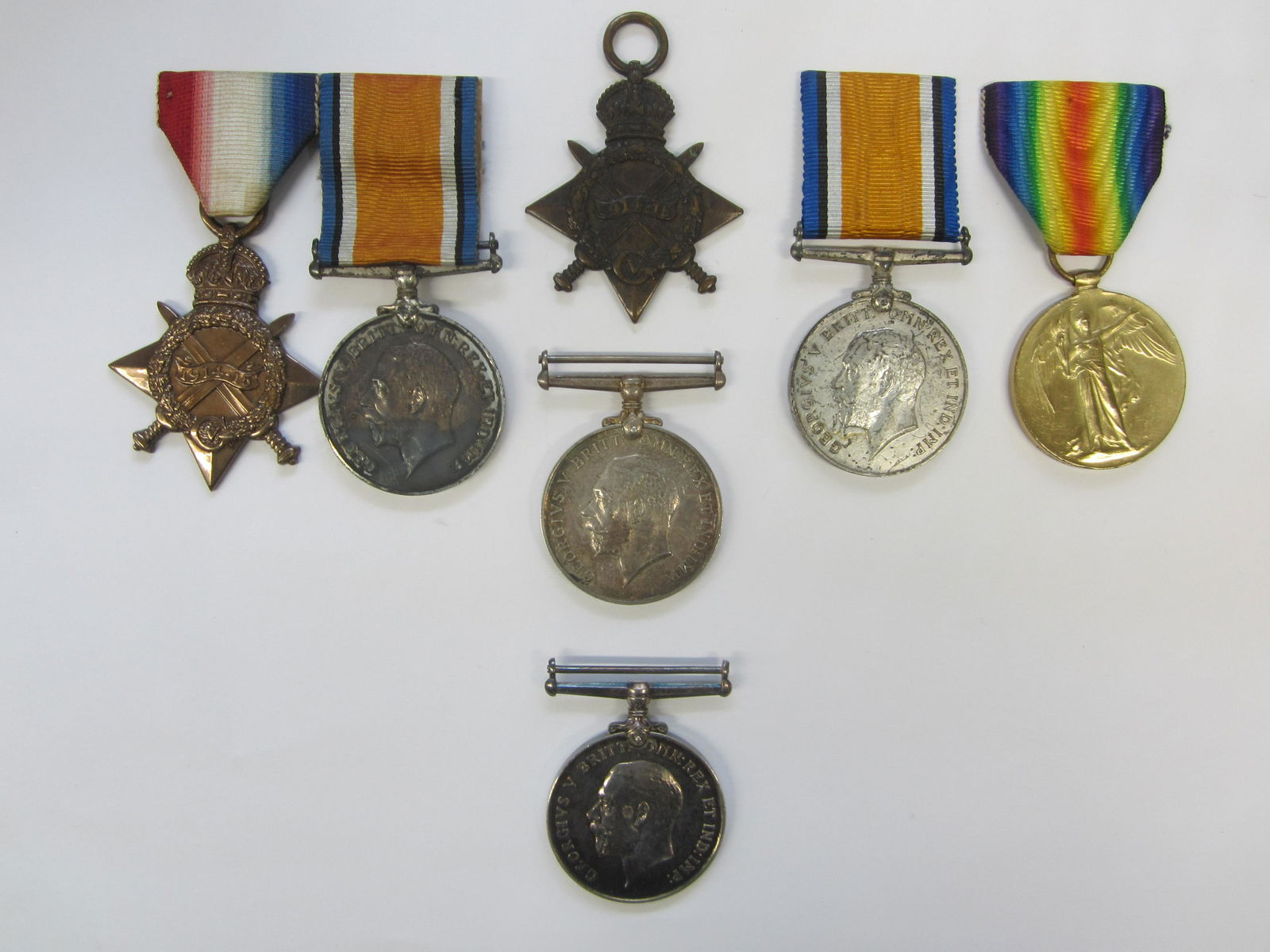 World War One Medals, (1 of 1)