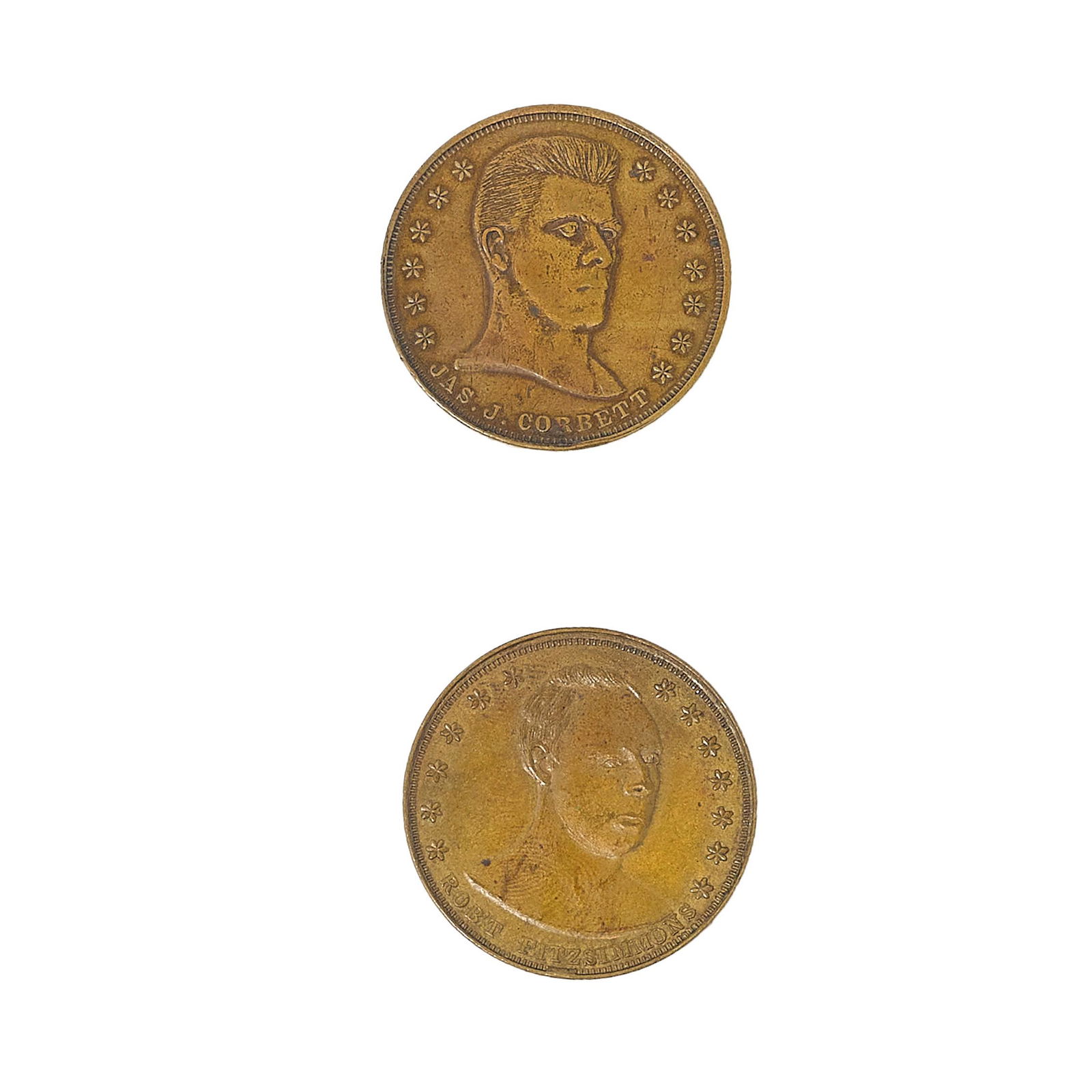 CORBETT VS. FITZSIMMONS 'SO-CALLED DOLLARS' (1 of 4)