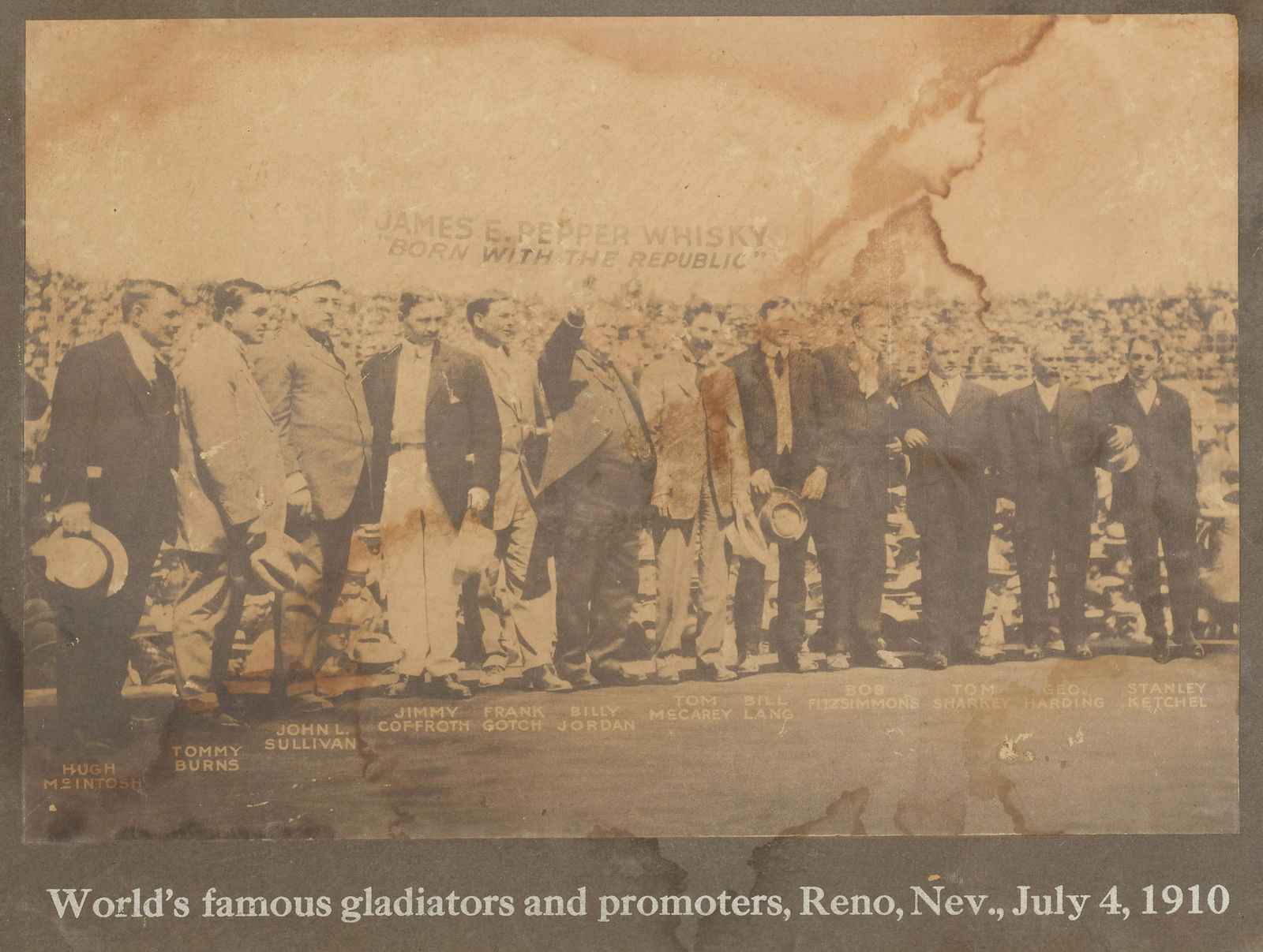 A GATHERING OF GLADIATORS AT 'THE FIGHT OF THE (1 of 1)