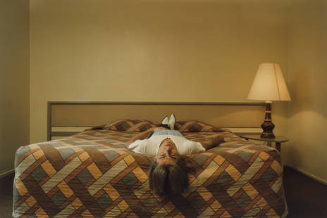 Philip-Lorca diCorcia (born 1951); Roy, 'in his: Philip-Lorca diCorcia (born 1951)Roy, 'in his twenties', Los Angeles, California; $50, 1990-1992Chromogenic print.23 5/8 x 36 1/2in (60 x 90.2cm)sheet 32 x 44 3/4in (81.2 x