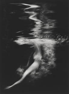 Lillian Bassman (1917-2012); The Wonders of Water,: Lillian Bassman (1917-2012) The Wonders of Water, 'Harper's Bazaar', 1959 Archival pigment print, printed later, signed, titled, dated and numbered '19/25' in pencil on the verso. 13 5/8 x 9 3/4in (33