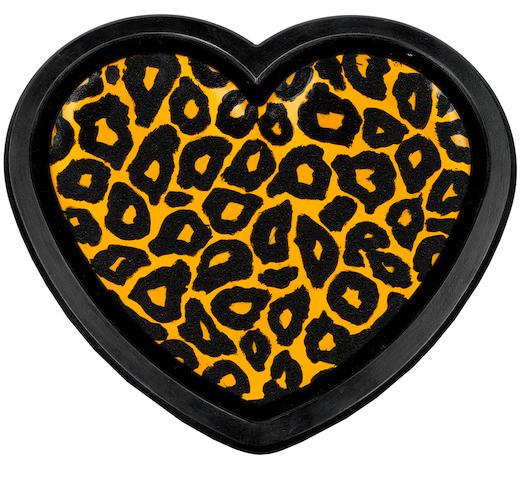 Ryan Callanan (RYCA) (British, born 1981): Ryan Callanan (RYCA) (British, born 1981) Animal Heart (Unique) Unique multiple in wood, glass, resin and glass fibre, 2012, signed, titled, dated and numbered 1/1 in yellow felt-tip pen verso, 590 x