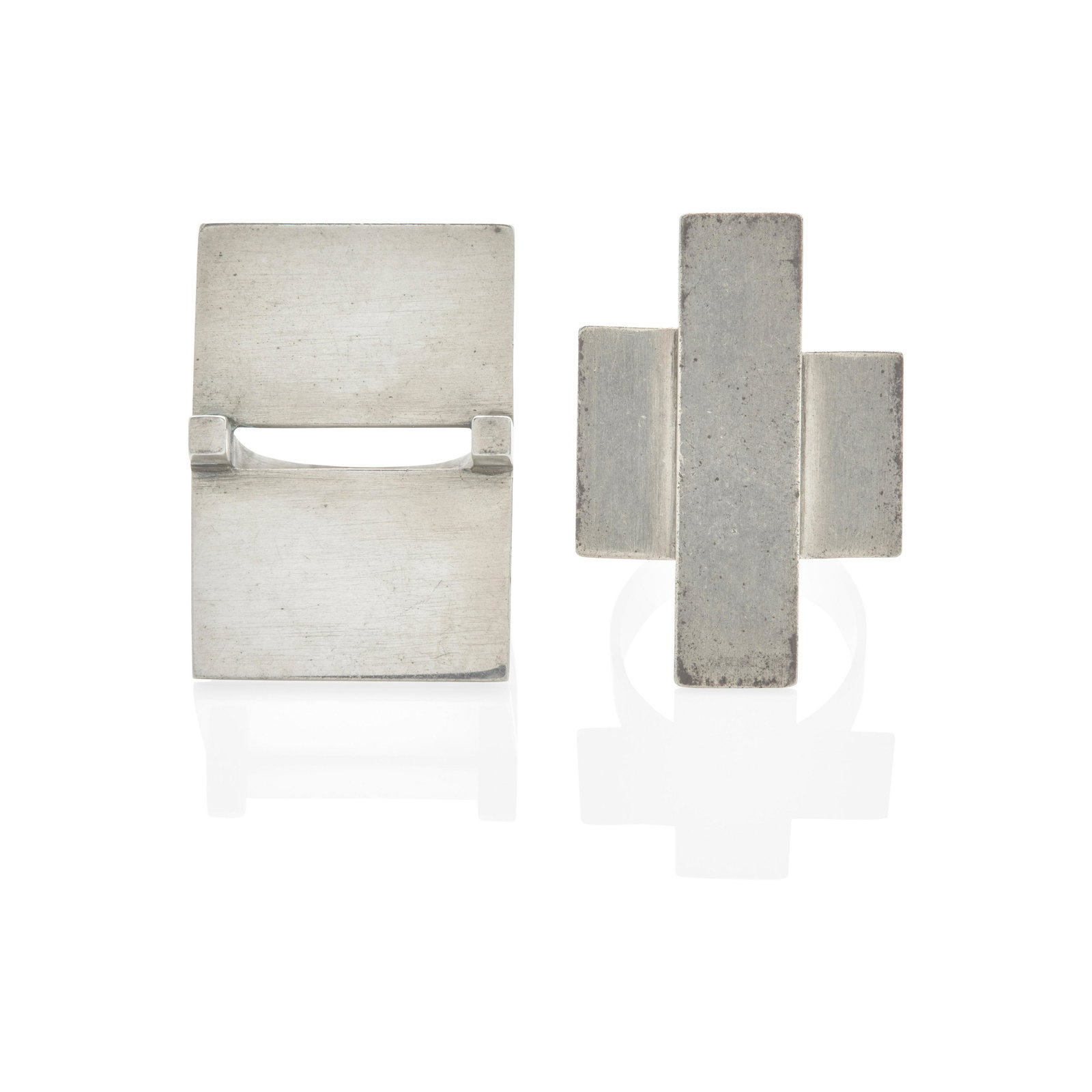 TWO SILVER RINGS, BETTY COOKE (1 of 3)