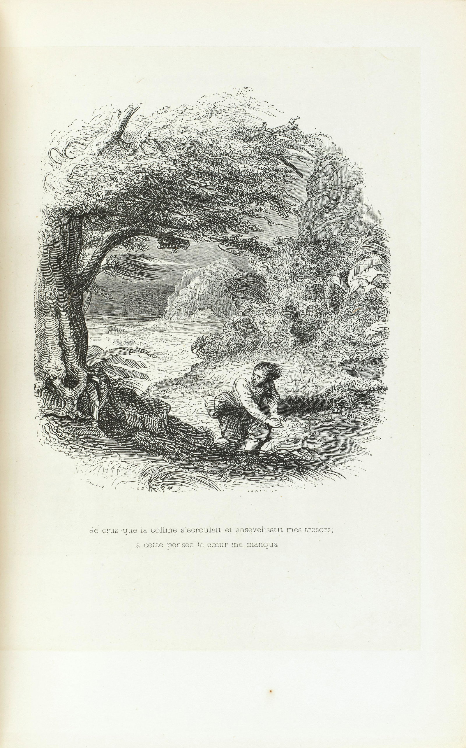 GRANDVILLE, JEAN. 1803-1847. DEFOE, DANIEL. 1660-1731. (1 of 1)