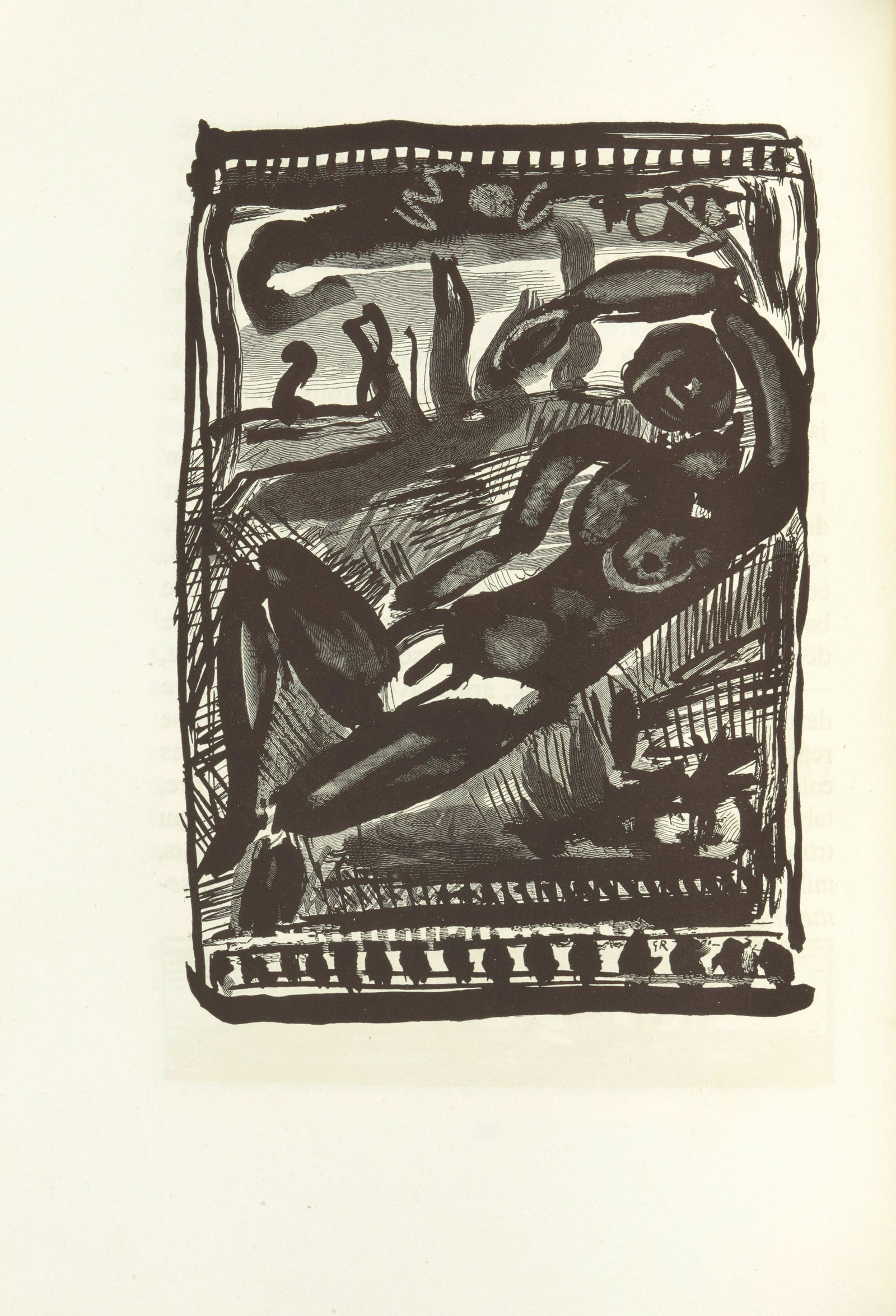 ROUAULT, GEORGES. 1871-1958.  VOLLARD, AMBROSE. (1 of 1)