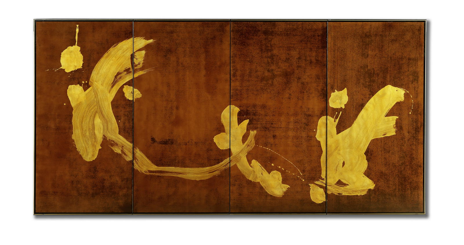 Shiryu Morita (1912-1998) Dragon Knows Dragon (「: Shiryu Morita (1912-1998) Dragon Knows Dragon (「龍知龍」Ryu wa ryu o shiru) 1989 signed and titled in Japanese, dated 1989, and stamped with the artist's seal on the art