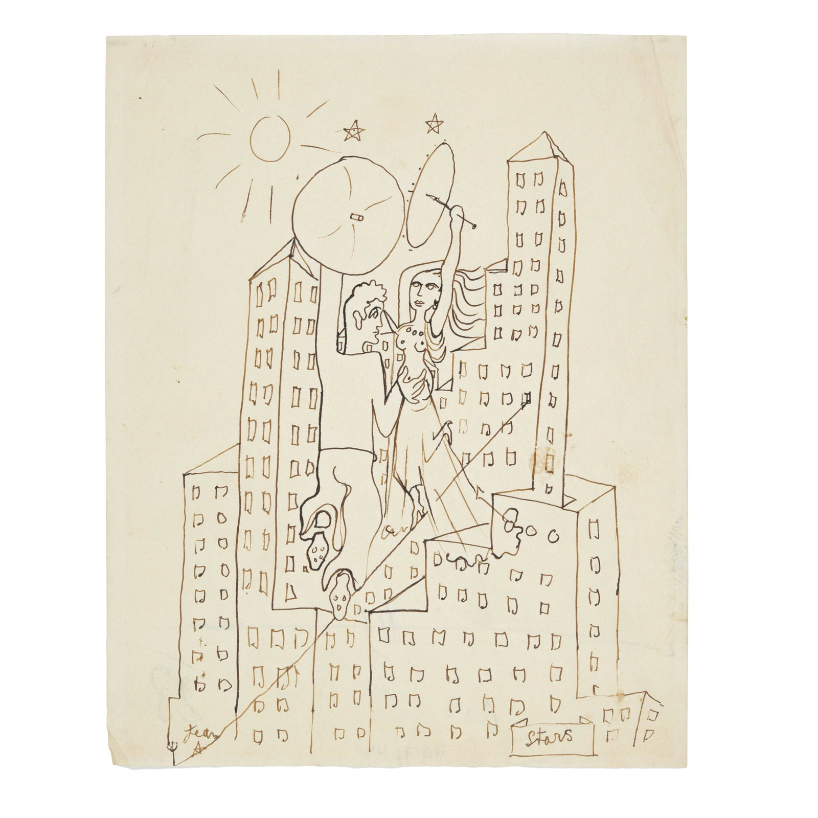 Jean Cocteau (1889-1963) (1 of 4)