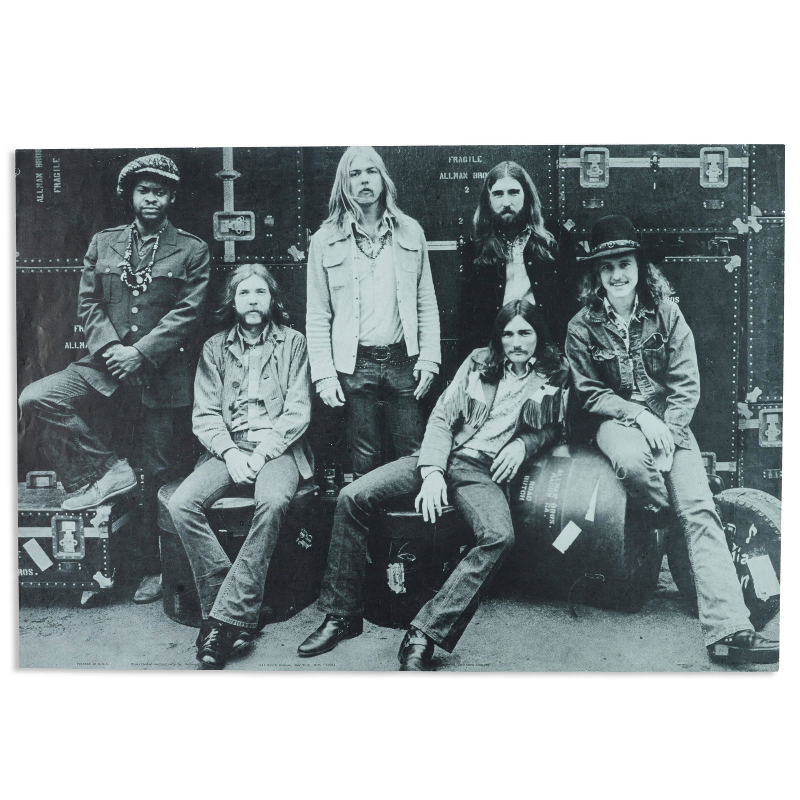 Allman Brothers Band: A Souvenir Poster, 1971 (1 of 1)