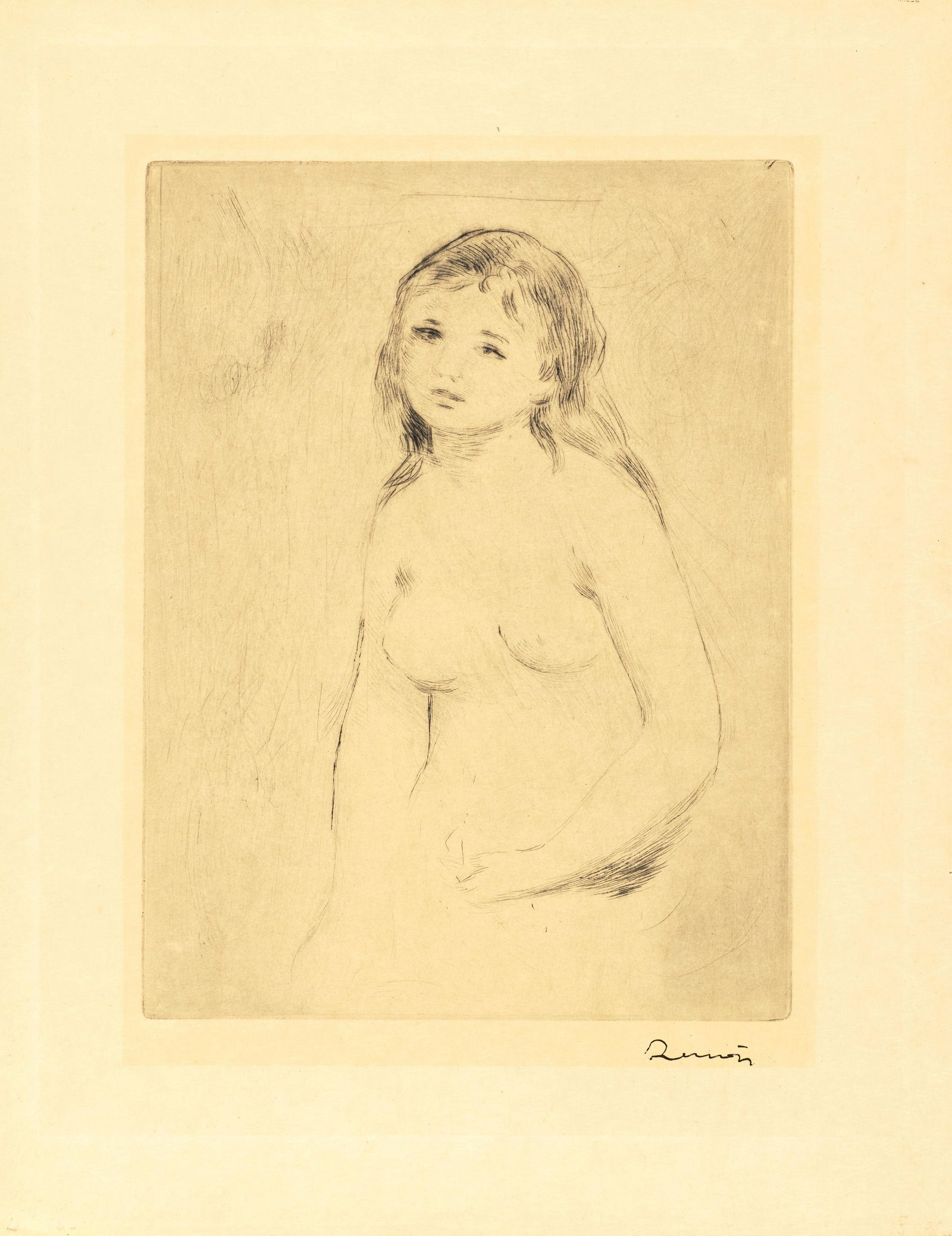 Pierre-Auguste Renoir (1841-1919); Étude pour une (1 of 1)
