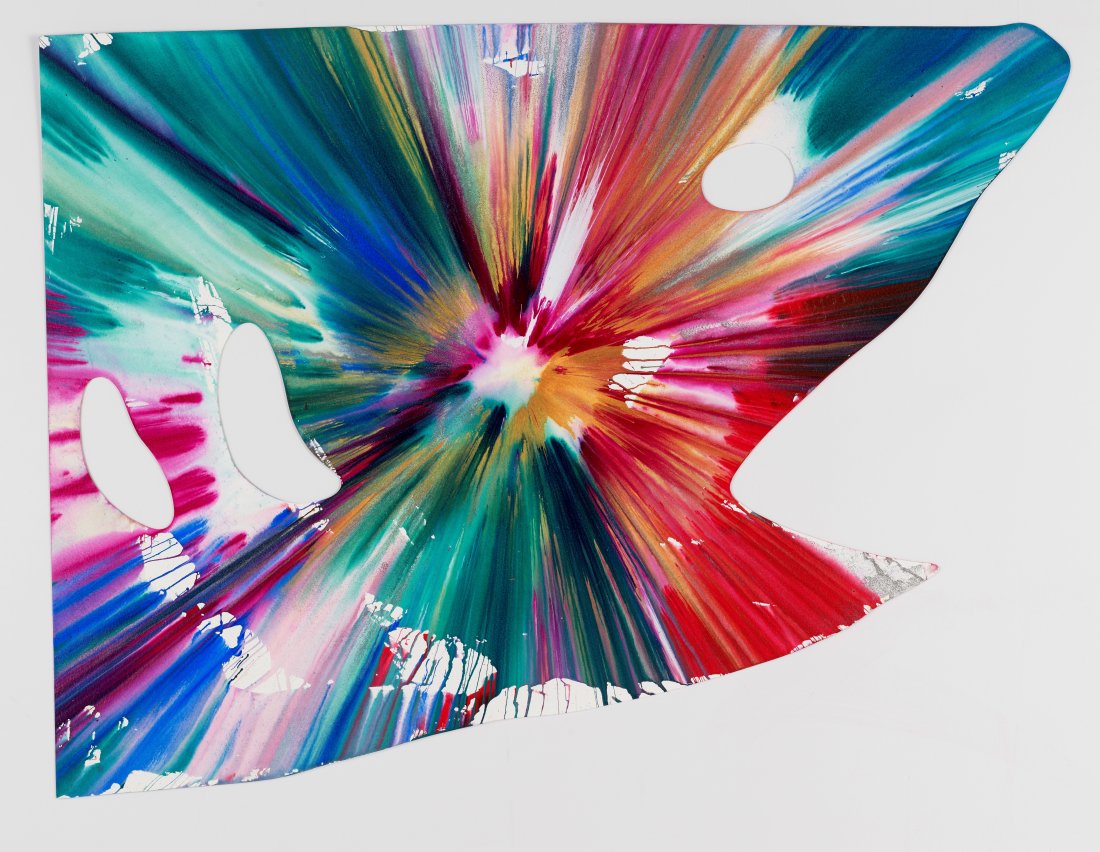Damien Hirst (born 1965); Shark Spin Painting (1 of 1)