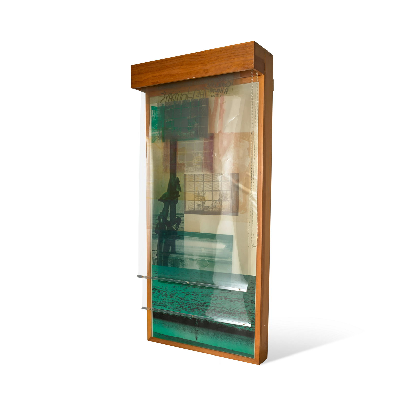 Robert Rauschenberg (1925-2008); Sling-Shots Lit #1 (1 of 1)