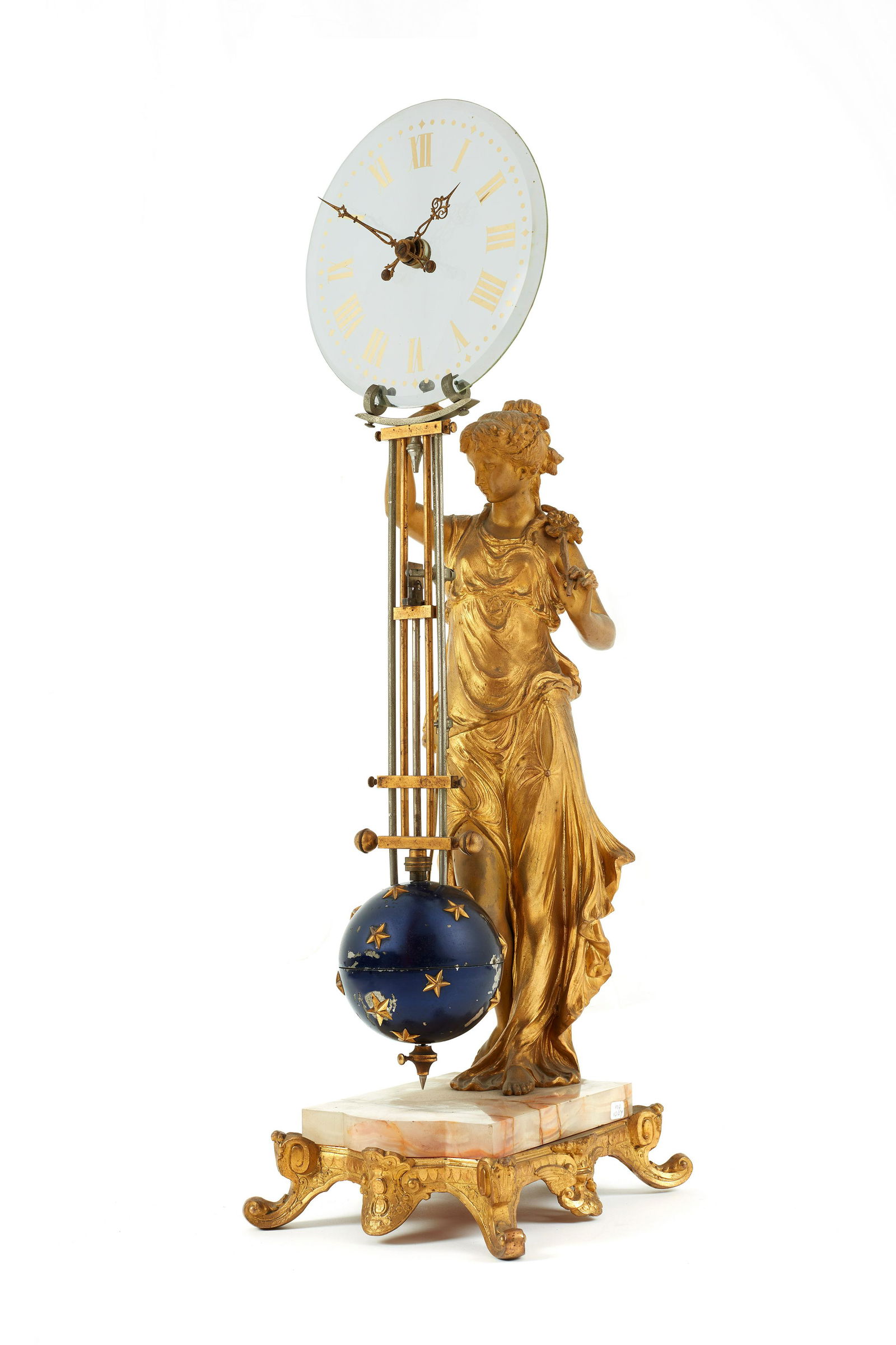 PENDULE MYSTERIEUSE FRANCAISE DE LA FIN DU 19EME SIECLE (1 of 1)